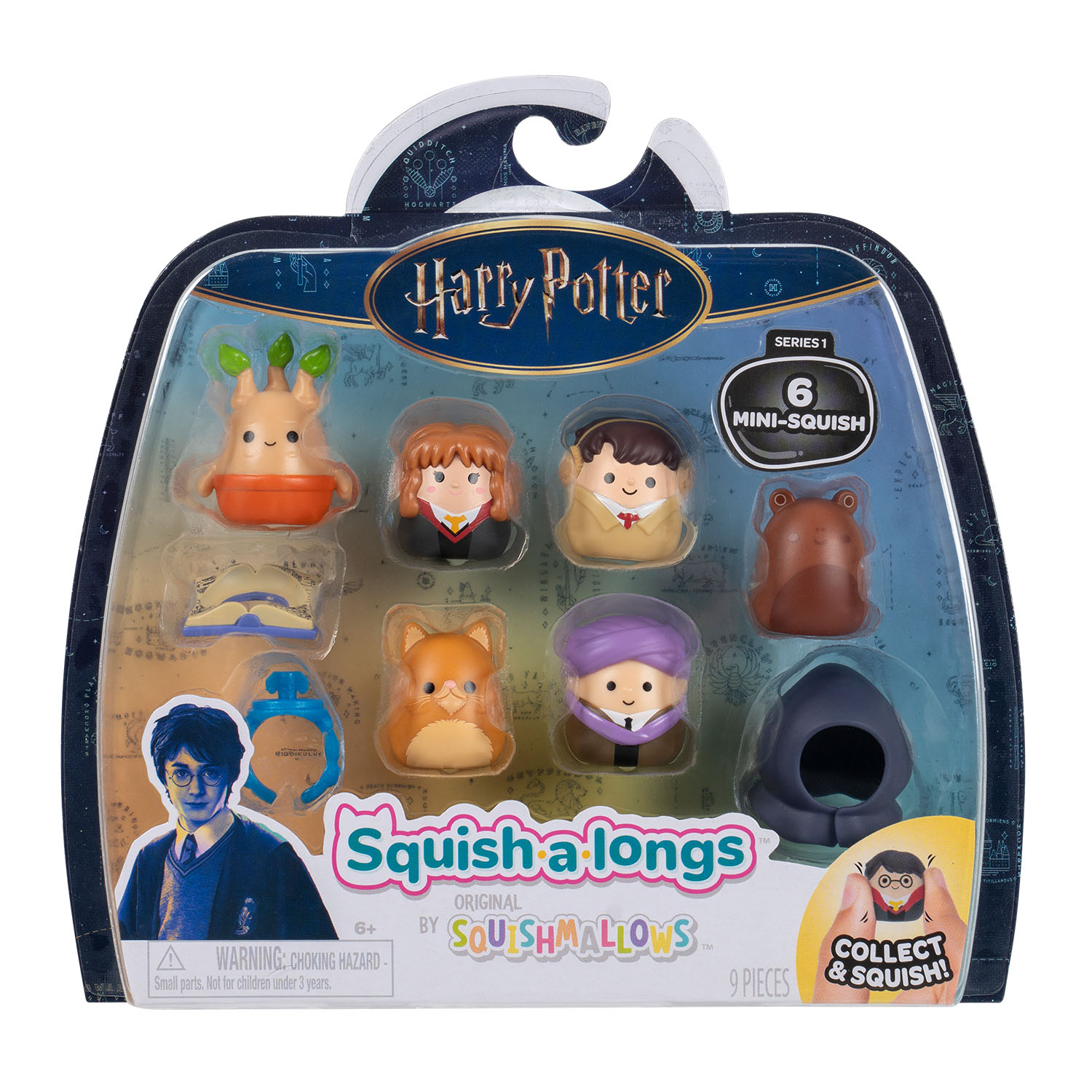 Squish-a-longs Harry Potter Serisi 6'lı Figür Seri 1 AL0105