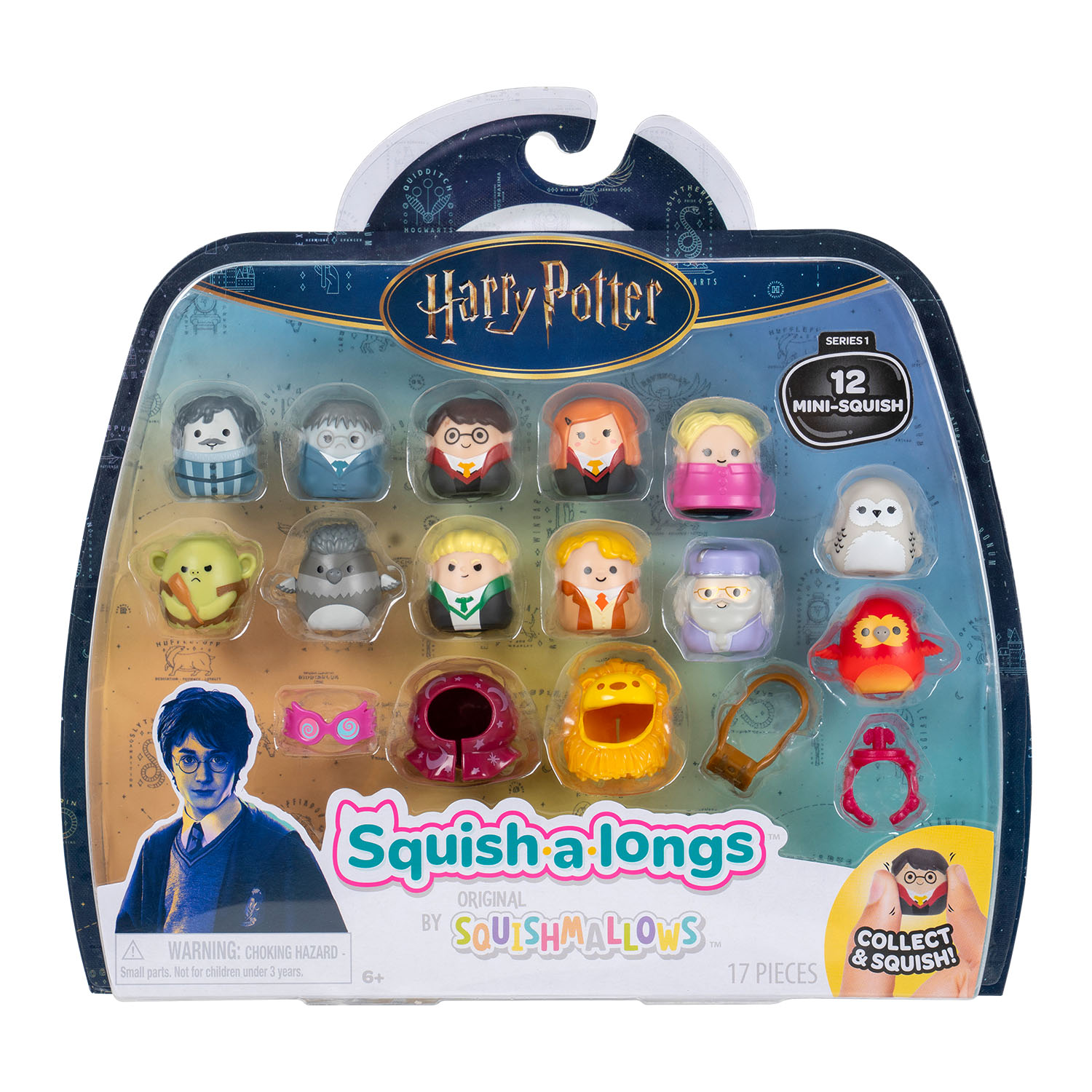 Squish-a-longs Harry Potter Serisi 12'li Figür Seri 1 AL0108