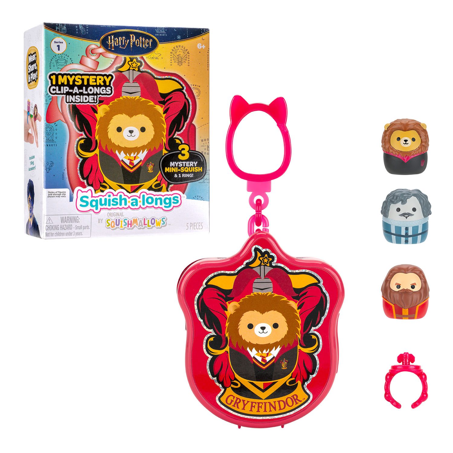 Squish-a-longs Harry Potter Serisi Çantalı Sürpriz Paket Seri 1 A