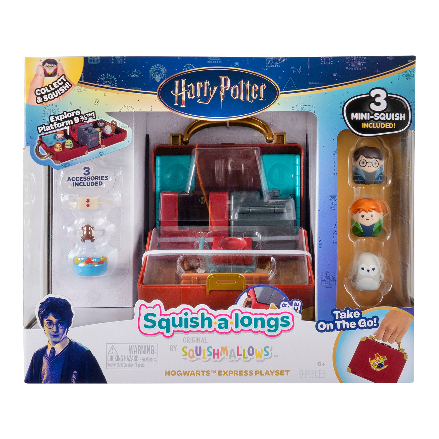 Squish-a-longs Harry Potter Hogwarts Bavul Oyun Seti AL0109