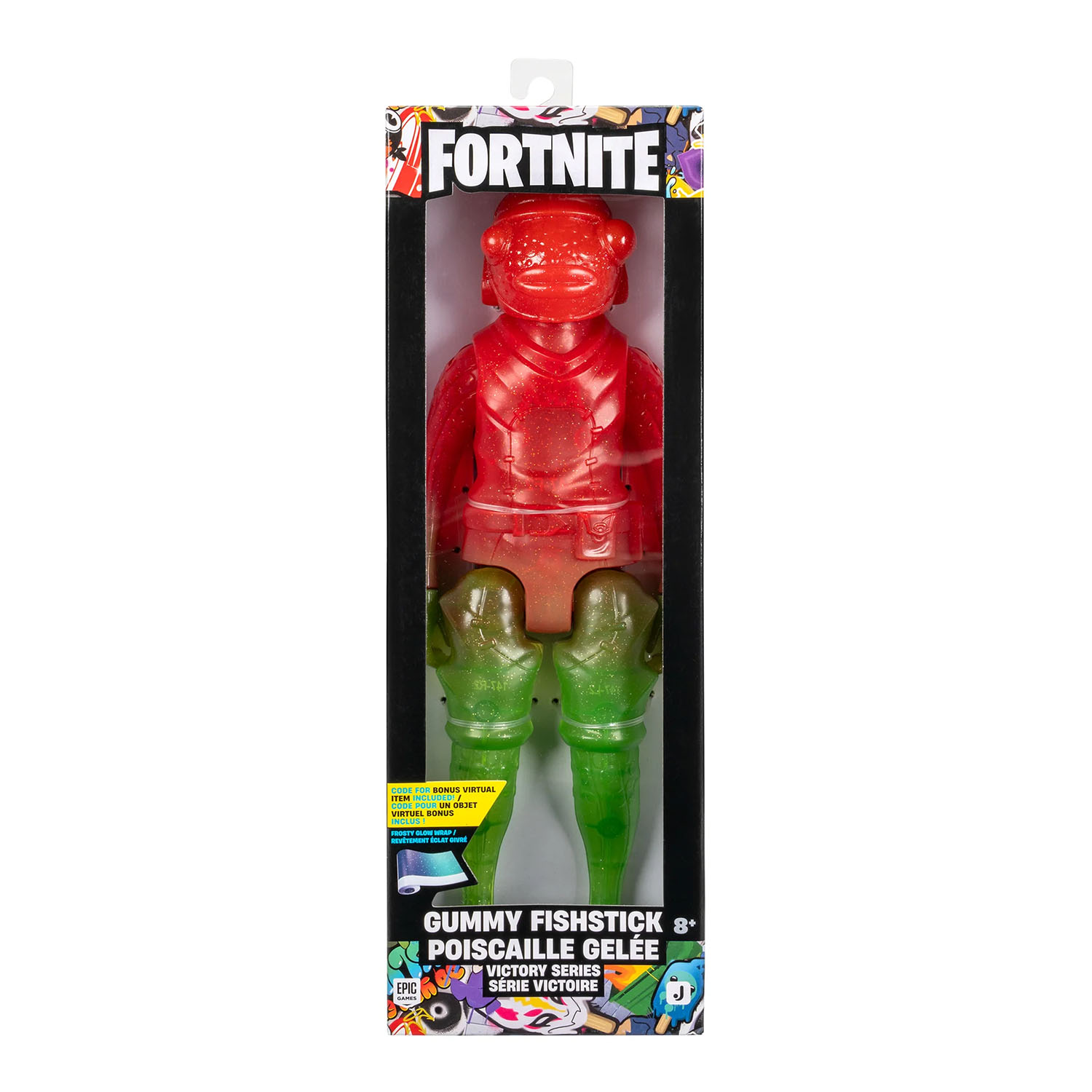 Fortnite Victory Serisi Aksiyon Figür - Gummy Fishstick 30 cm FNT