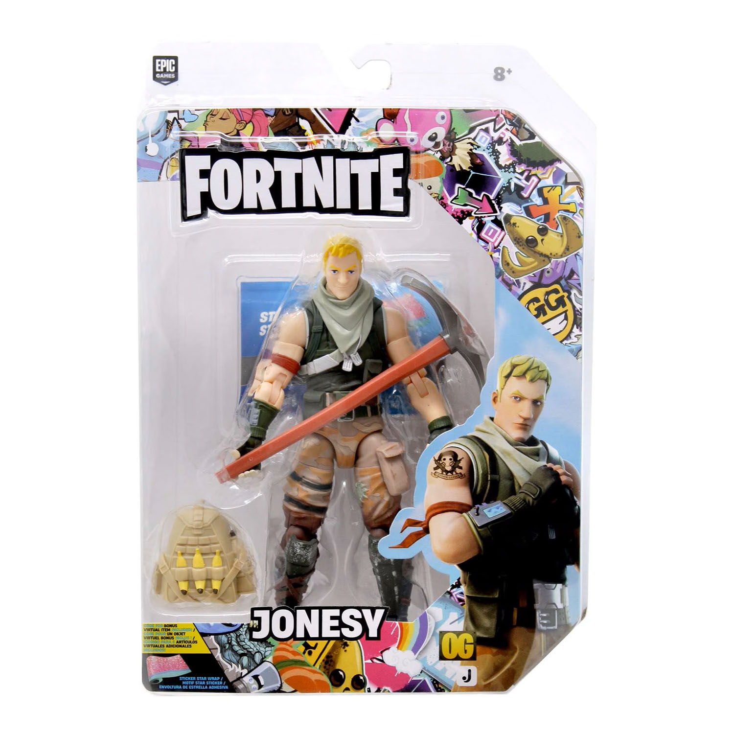Fortnite Legendary Seri Aksiyon Figür - Jonesy 15 cm 1603
