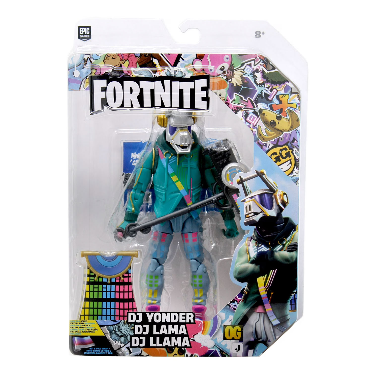 Fortnite Legendary Seri Aksiyon Figür - DJ Yonder 15 cm 1605