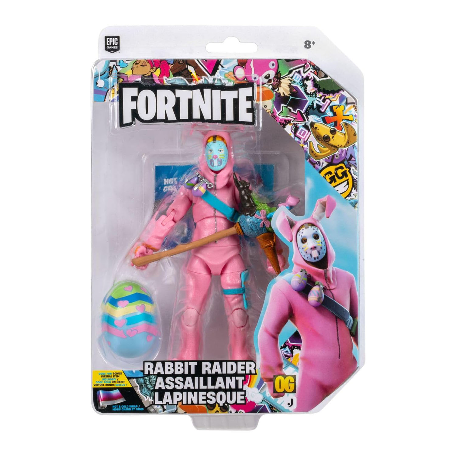 Fortnite Legendary Seri Aksiyon Figür - Rabbit Raider 15 cm 1606