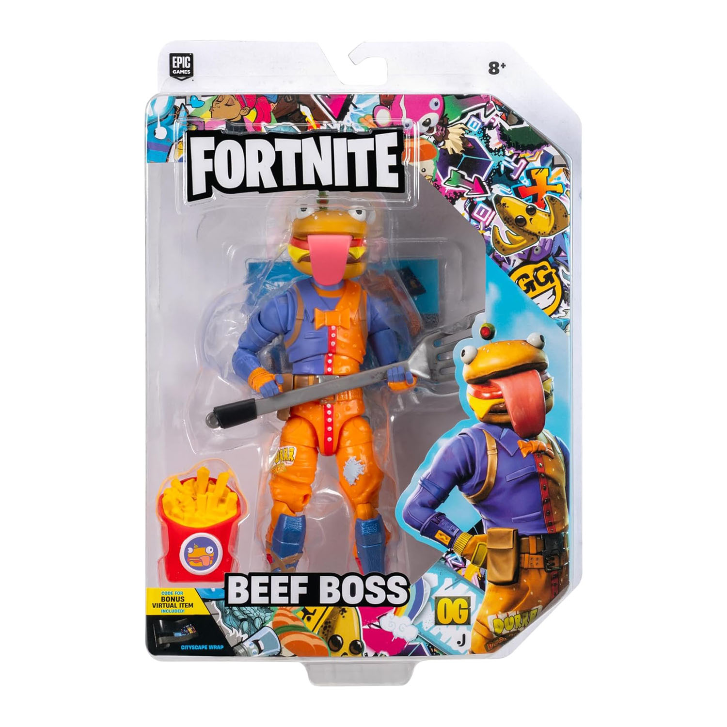 Fortnite Legendary Seri Aksiyon Figür - Beef Boss 15 cm 1604