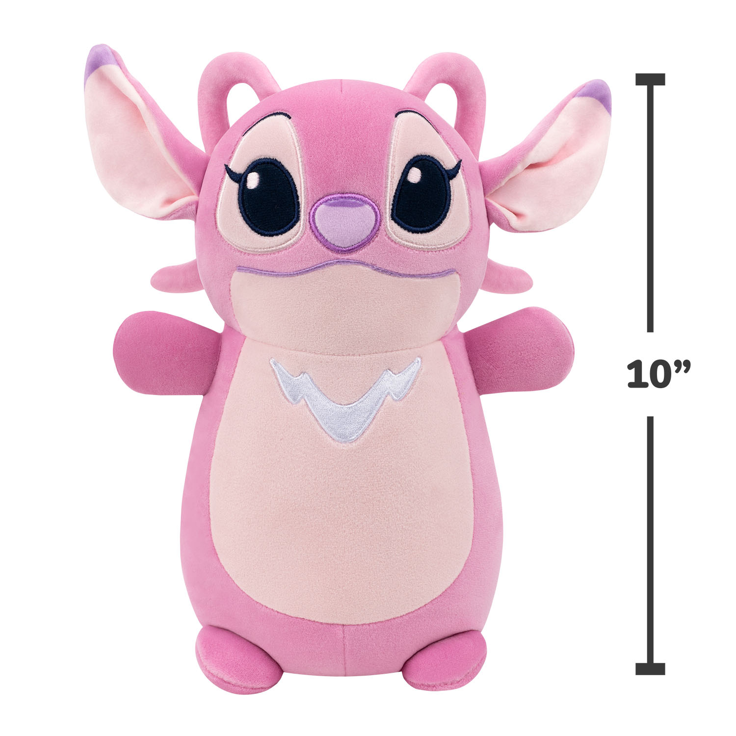 Squishmallows HugMees Disney Stitch Serisi - Angel 25 cm DI01248