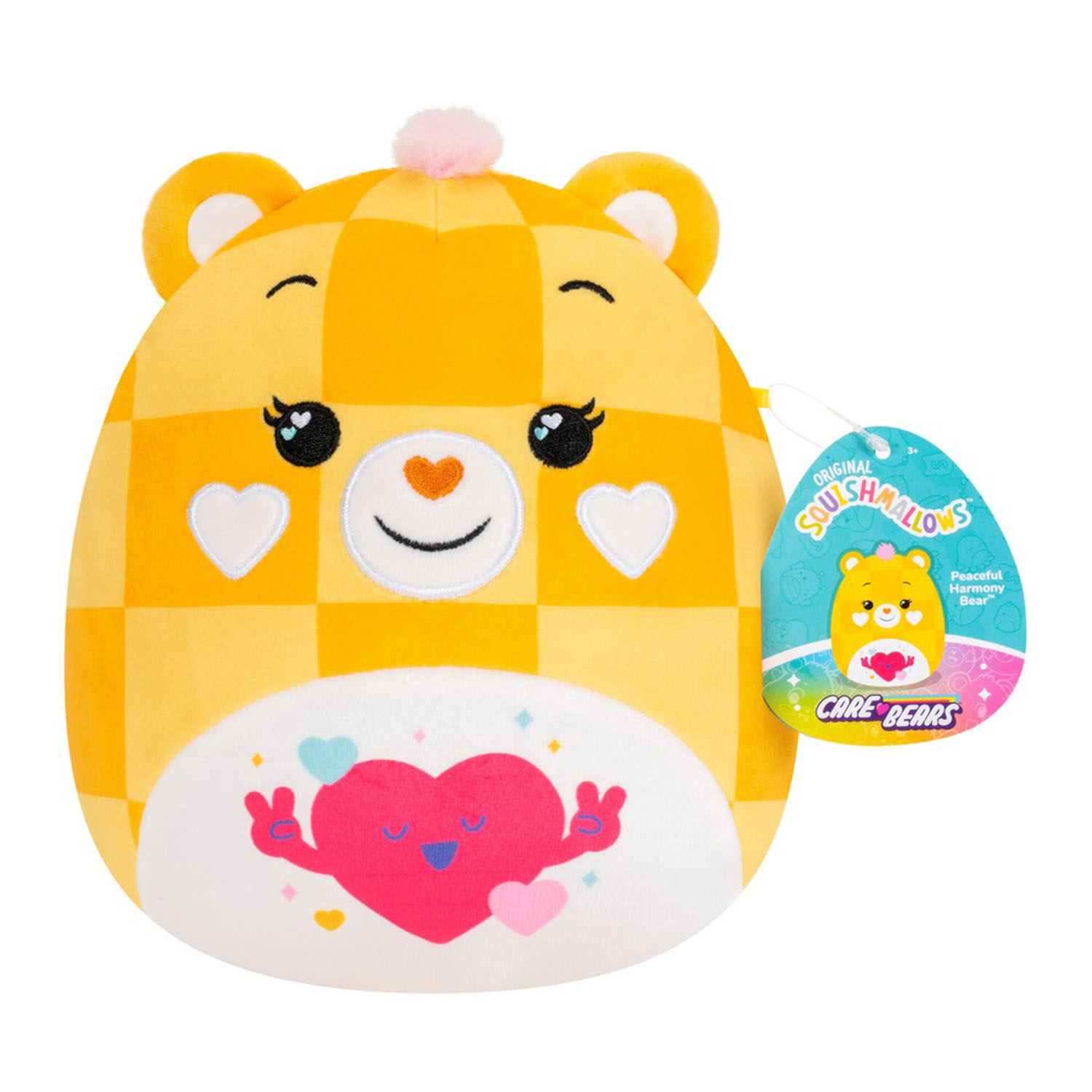 Squishmallows Care Bears Serisi - Harmony Bear 25 cm CB00136