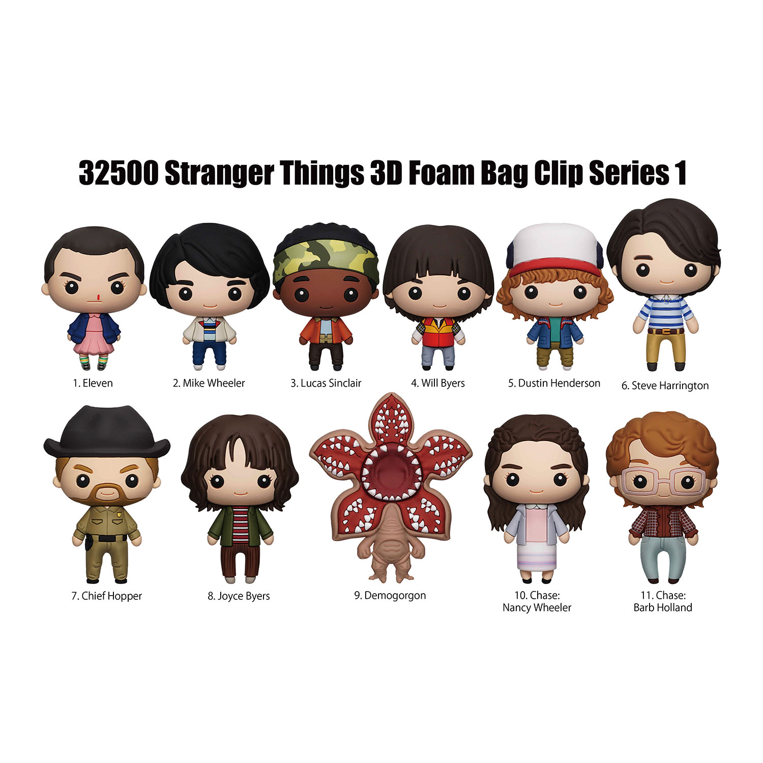 Stranger Things Klipsli Figür Seri 1 32500