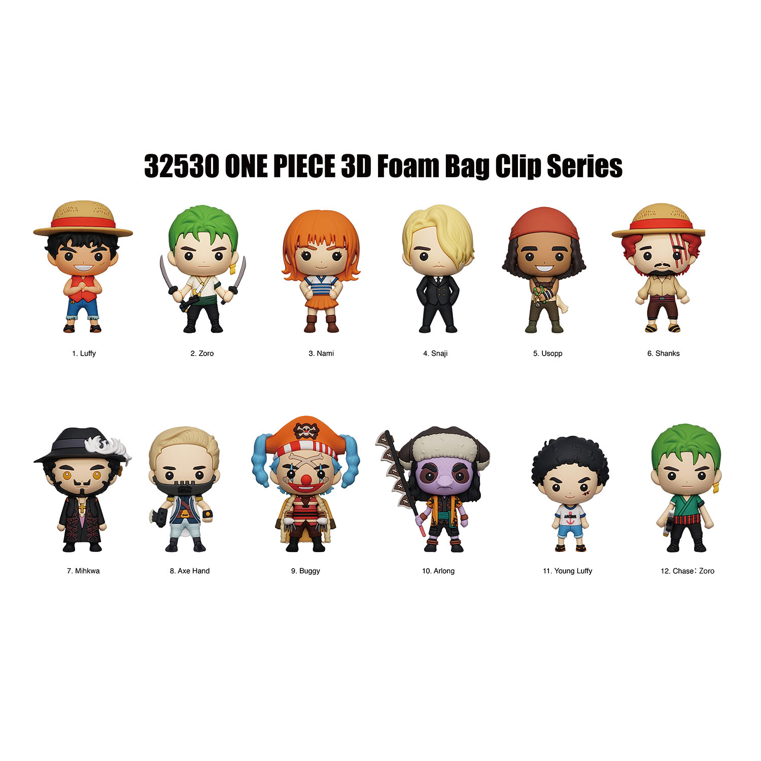 One Piece Klipsli Figür 32530