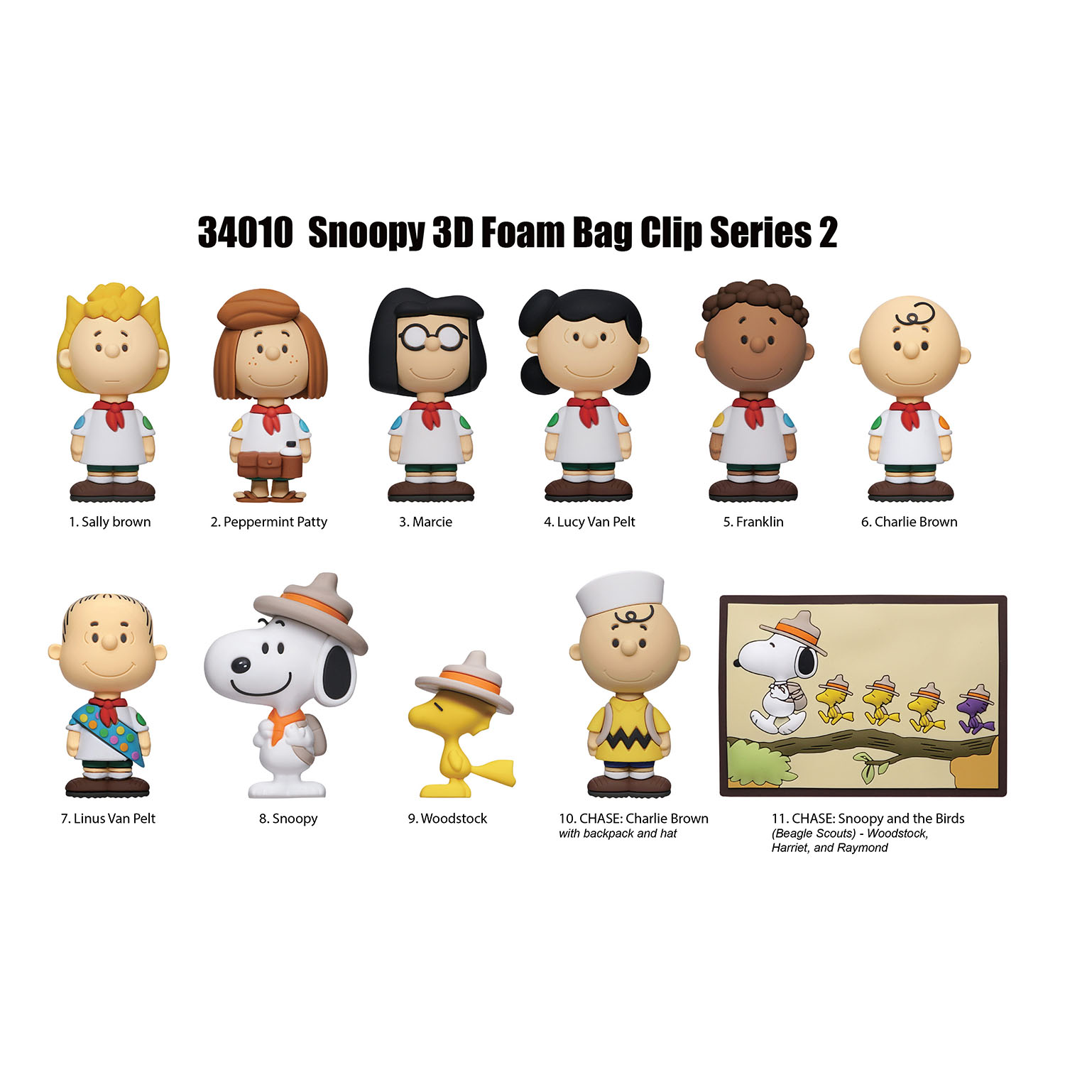 Snoopy Klipsli Figür Seri 2 34010