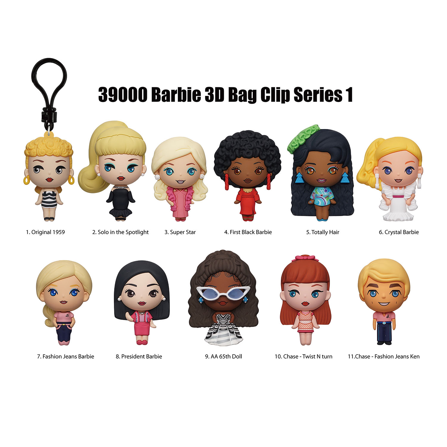 Barbie Klipsli Figür Seri 1 39000