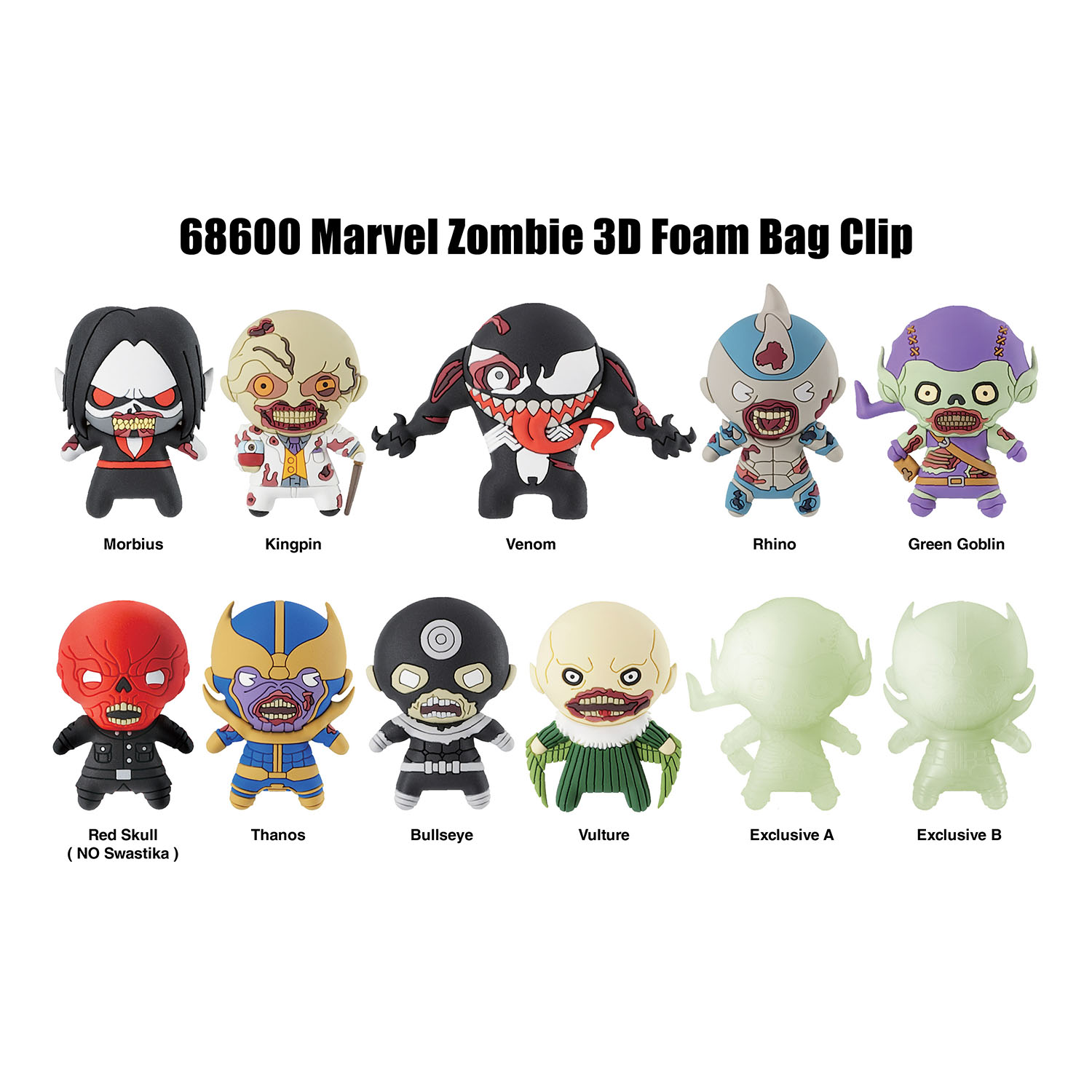 Zombies Klipsli Figür 68600