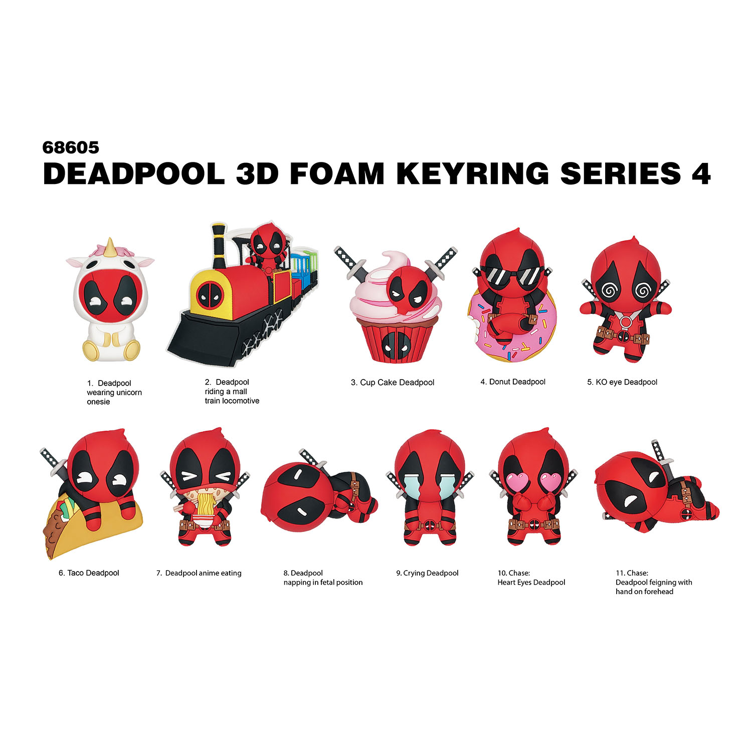 Deadpool Klipsli Figür Seri 4 68605