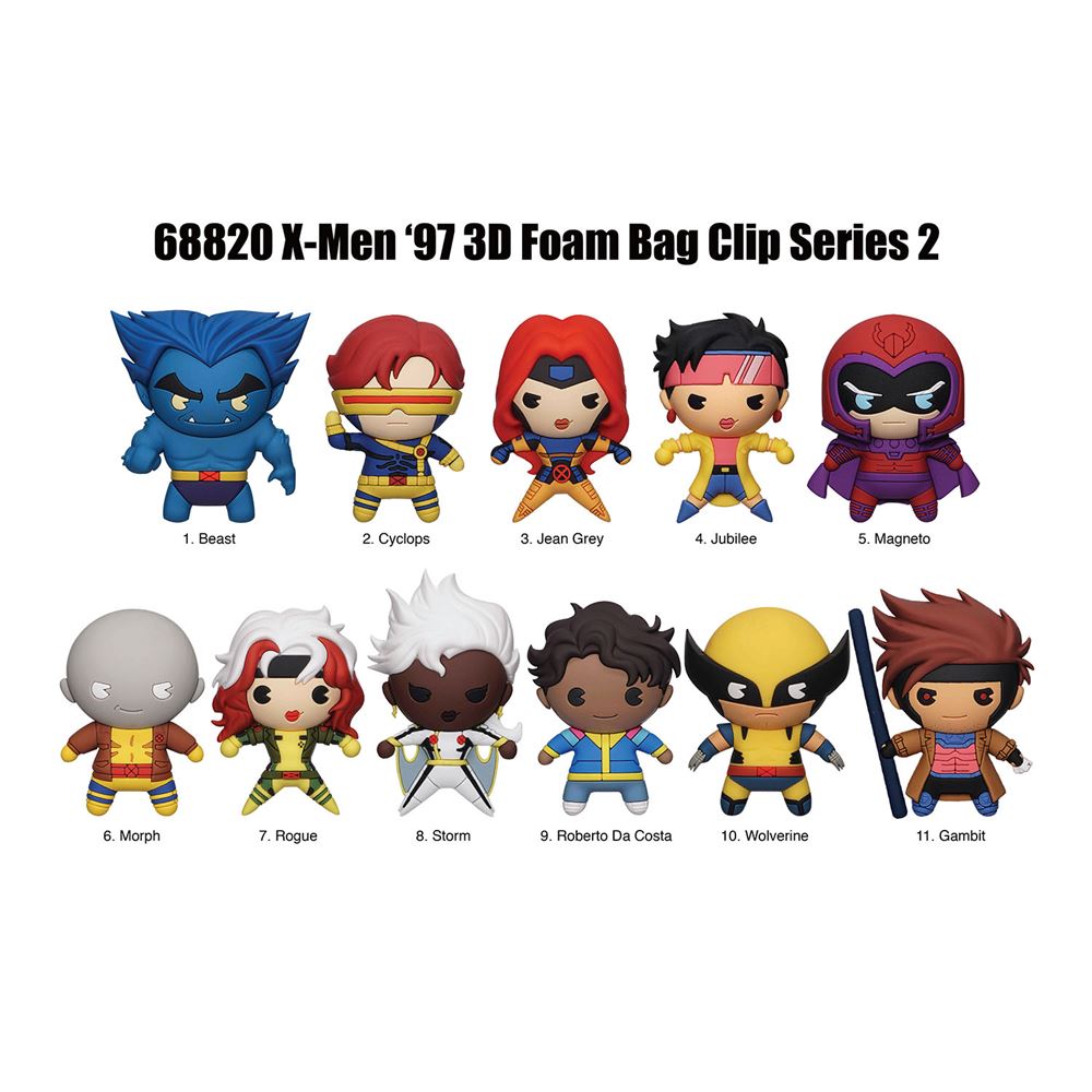 Karakter FigürleriMonogramMONO/68820077764688201X-Men '97 Klipsli