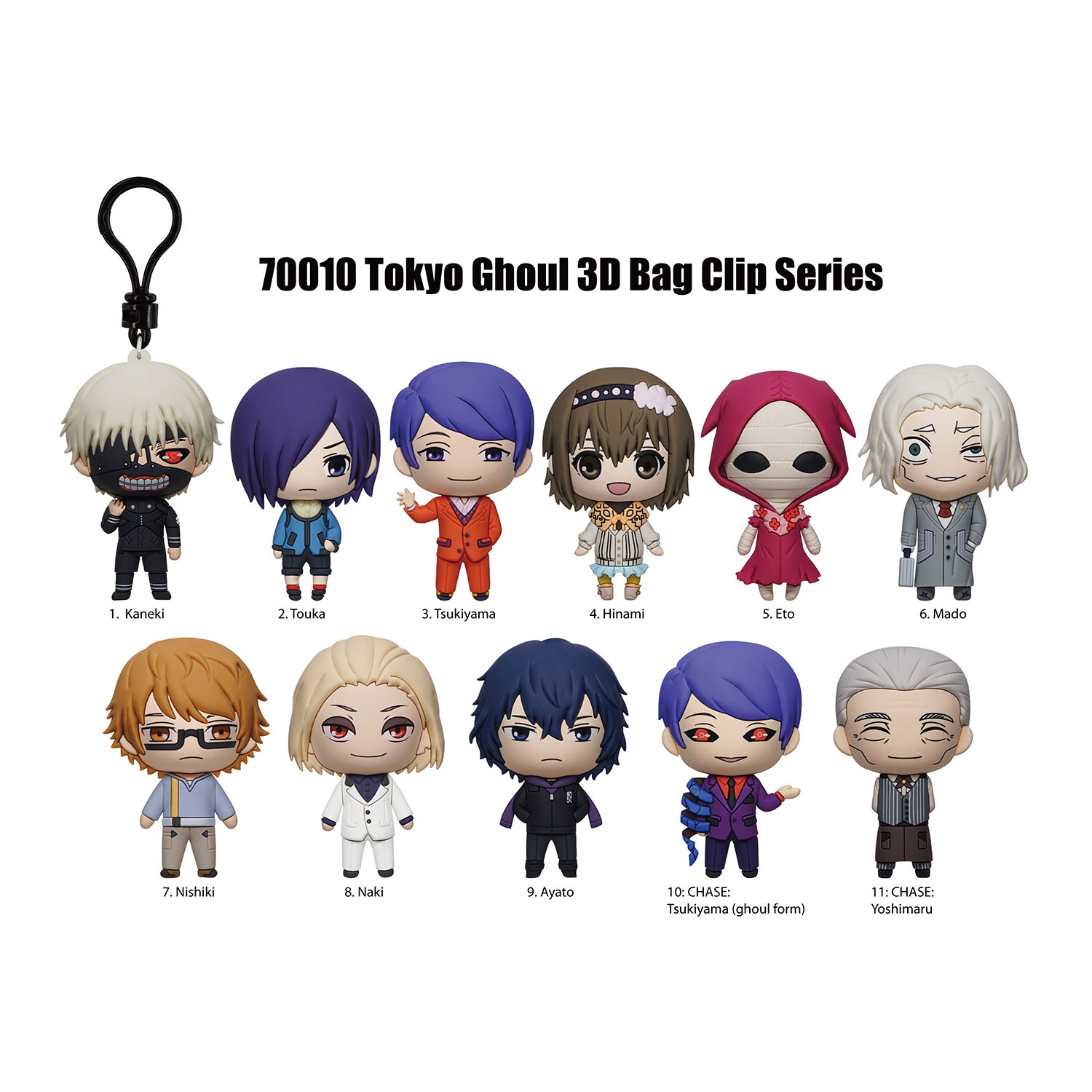 Tokyo Ghoul Klipsli Figür 70010