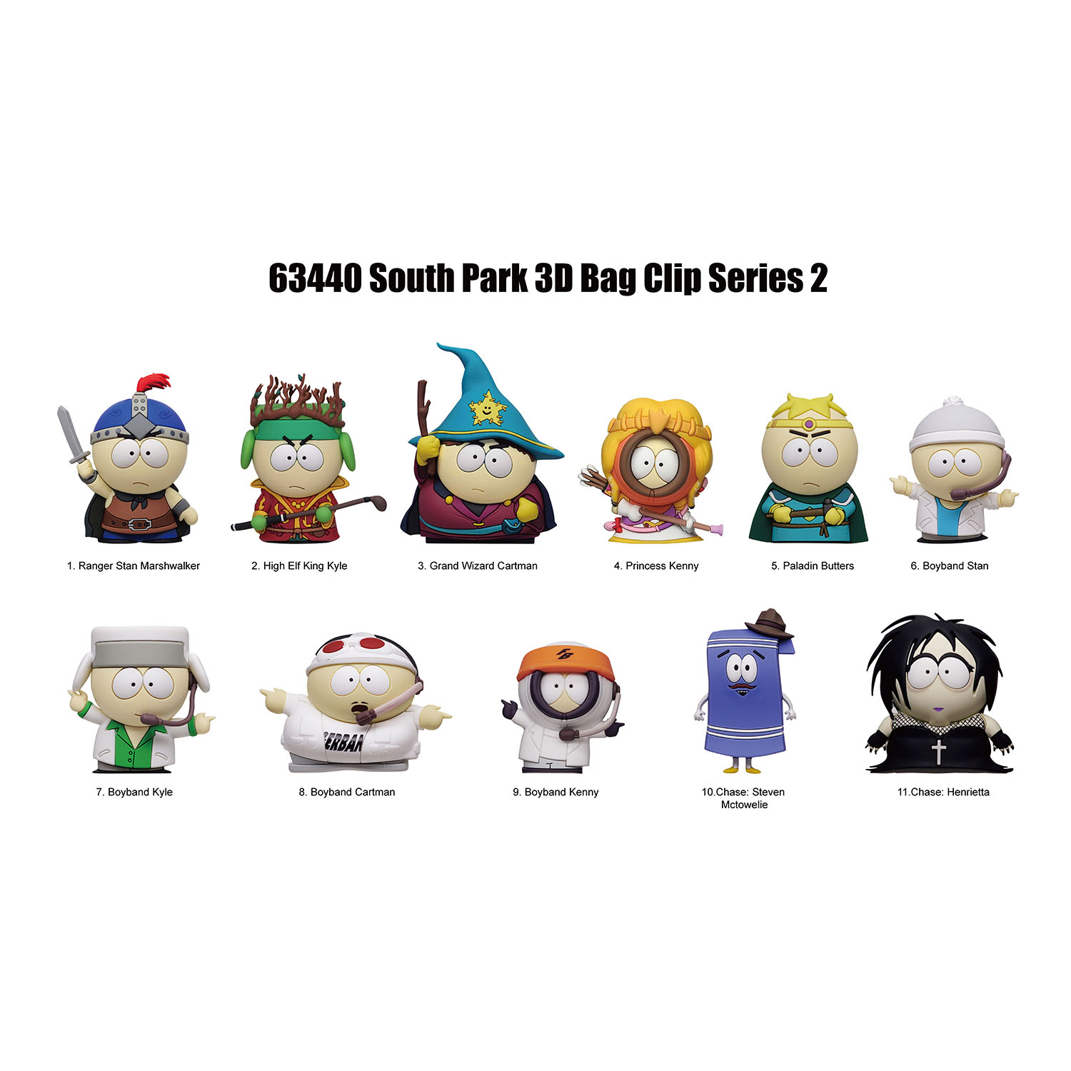 South Park Klipsli Figür Seri 2 63440