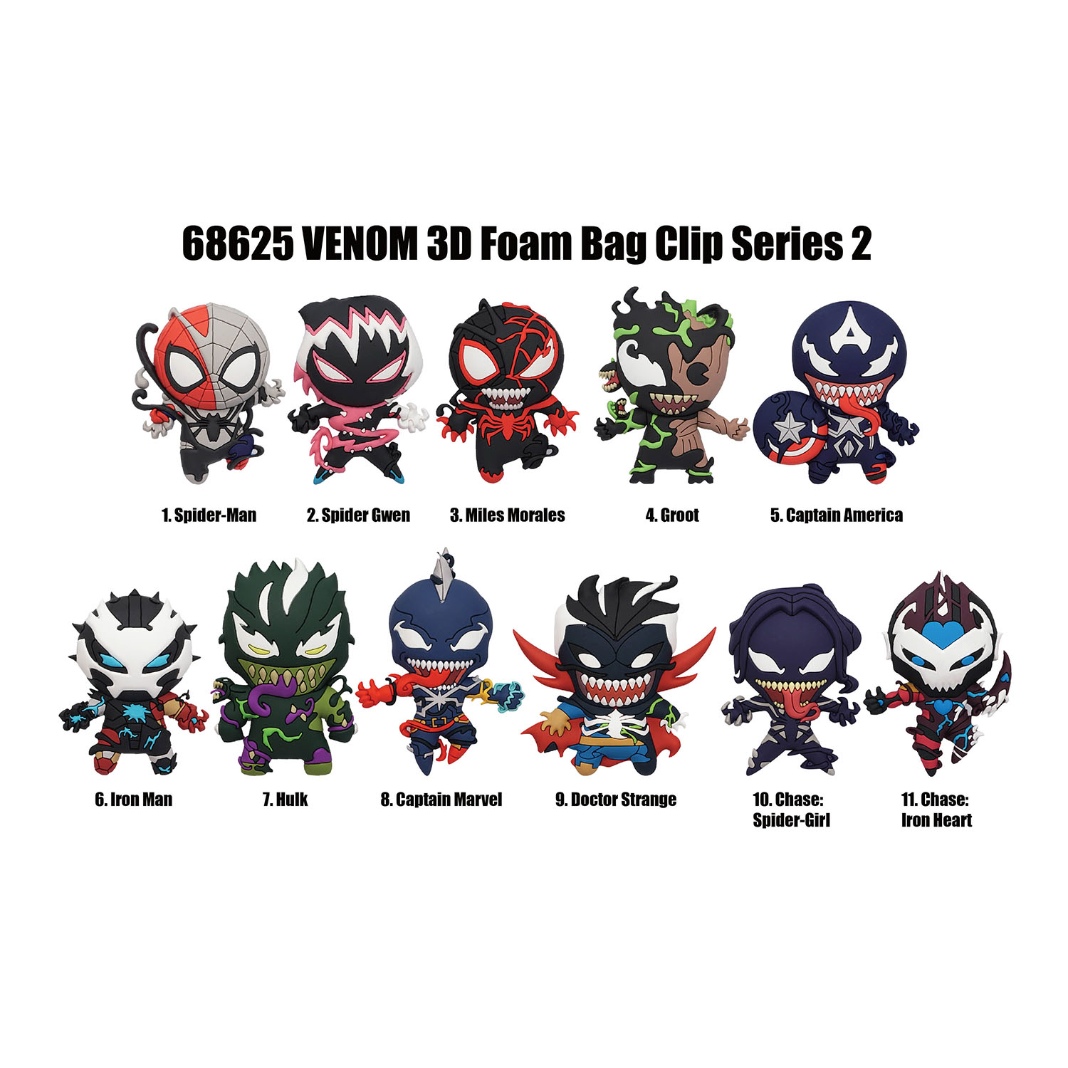 Spider-Man Venom Klipsli Figür Seri 2 68625