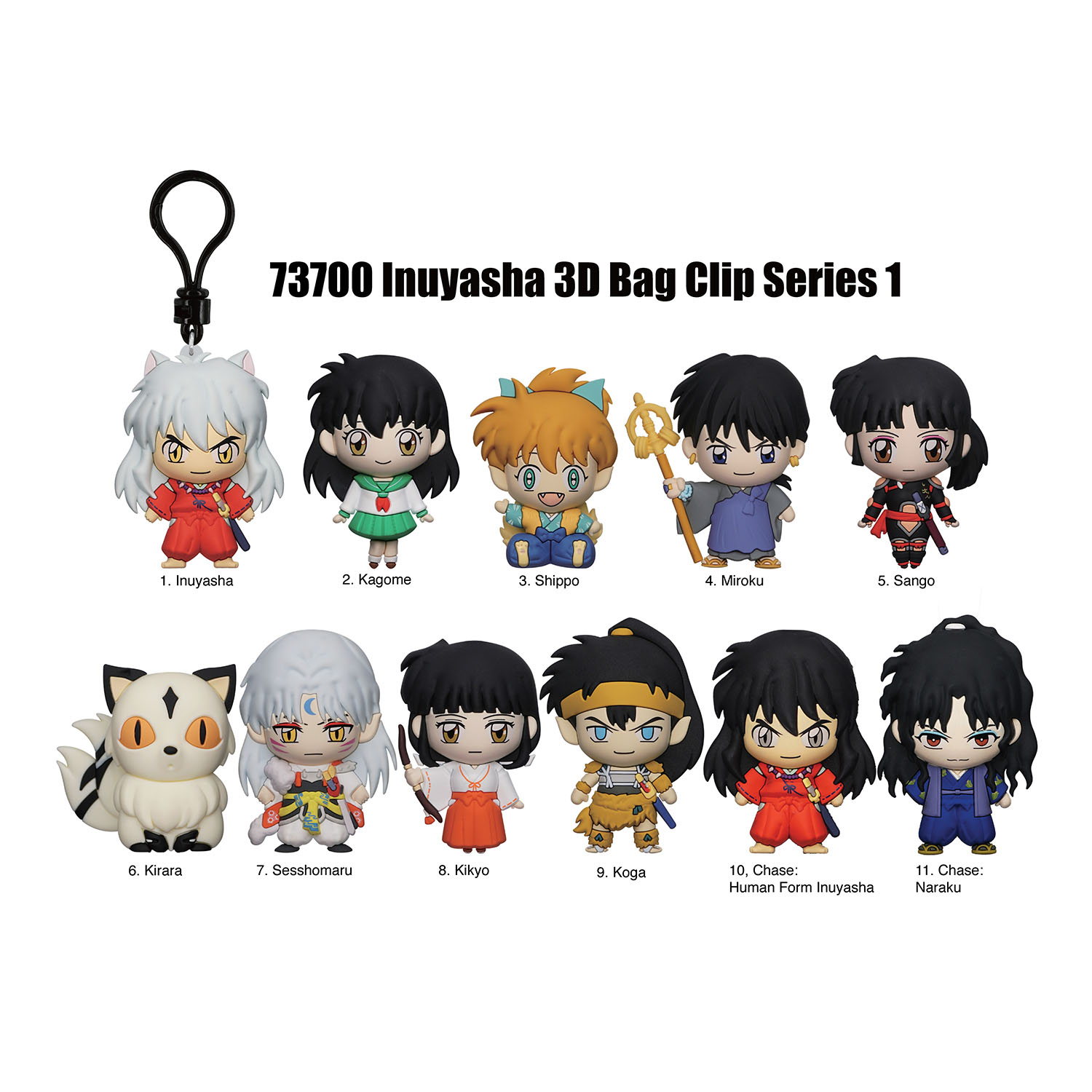 InuYasha Klipsli Figür Seri 1 73700
