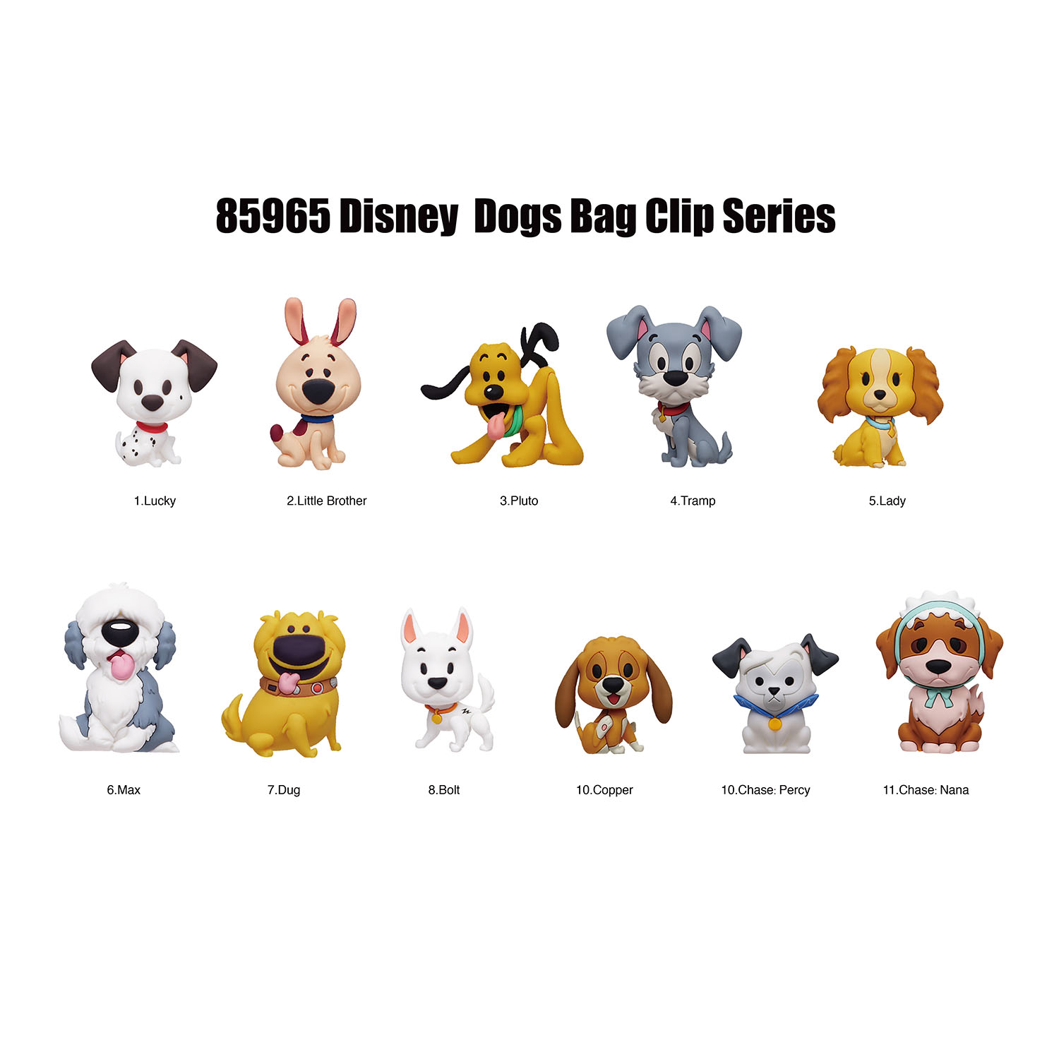 Disney Köpekleri Klipsli Figür Seri 62 85965