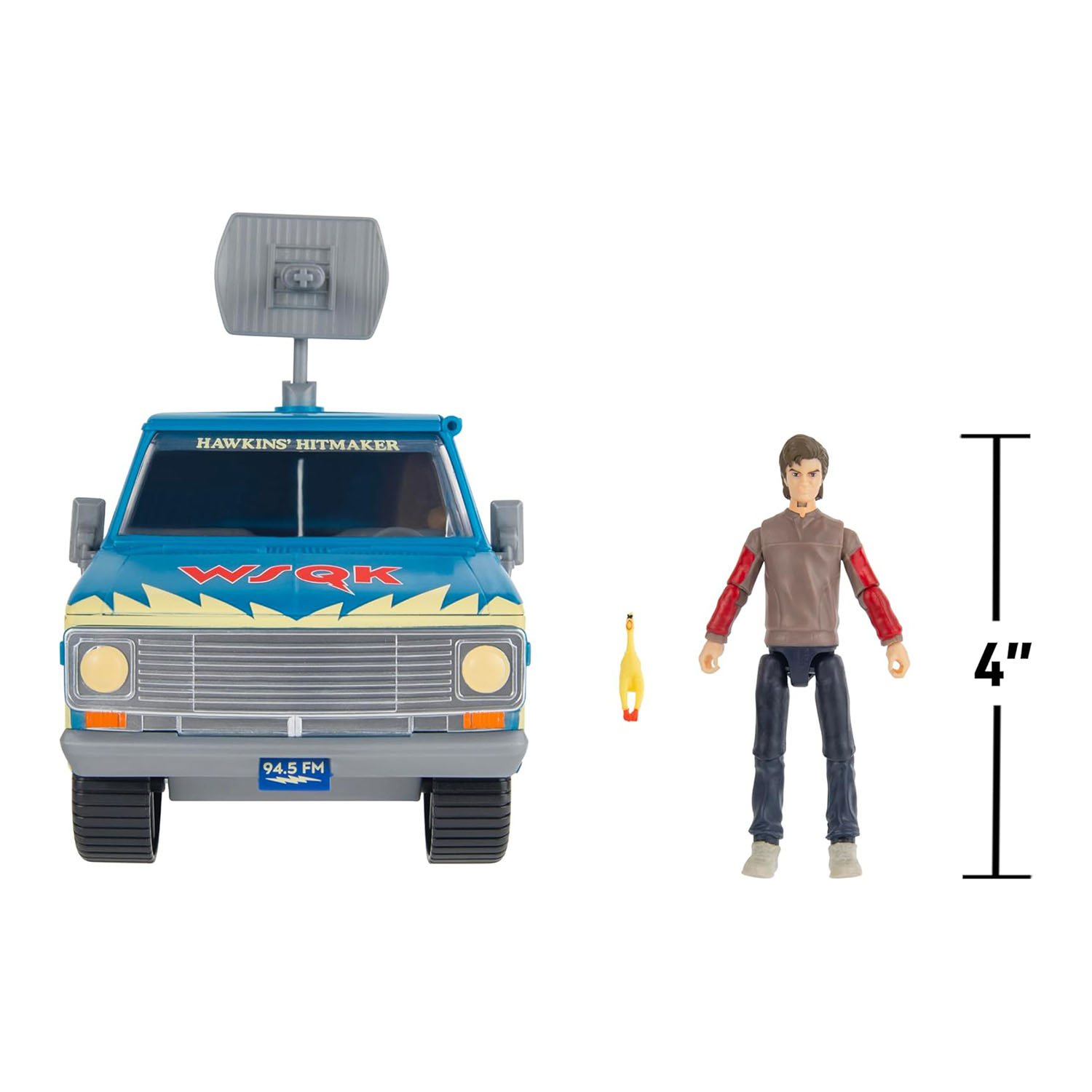 Stranger Things Steve Figür ve Squawk Araç Set STRT0073