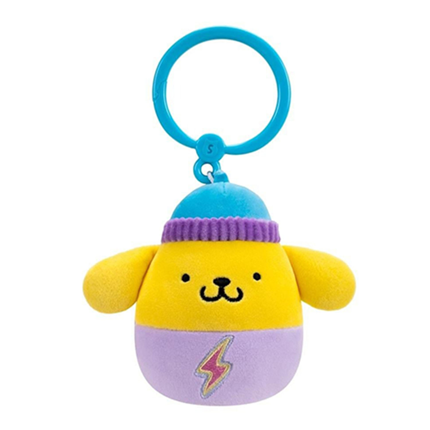 Squishmallows Hello Kitty Serisi Klipsli - Pompompurin 9 cm SN013