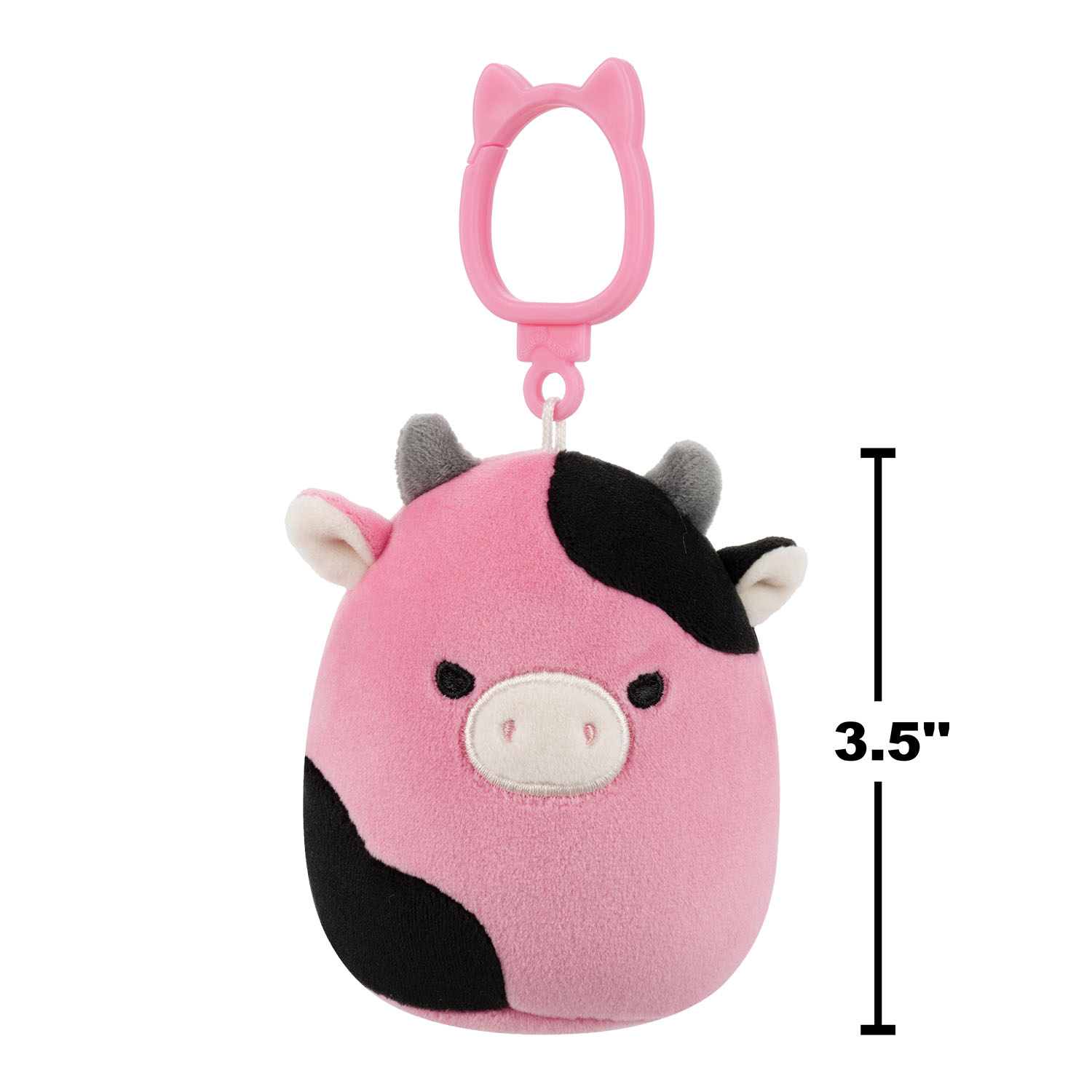 Squishmallows İnek Pollyanna 9 cm Klipsli CP00509