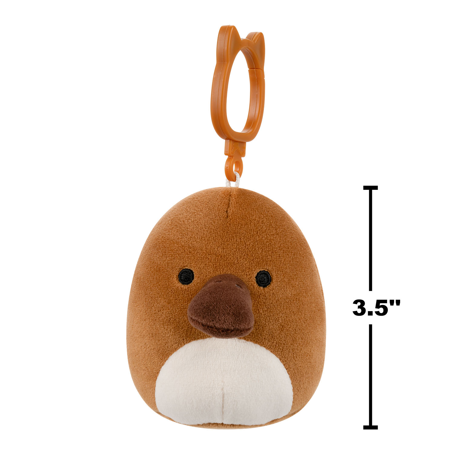 Squishmallows Ornitorenk Santino 9 cm Klipsli CP00511