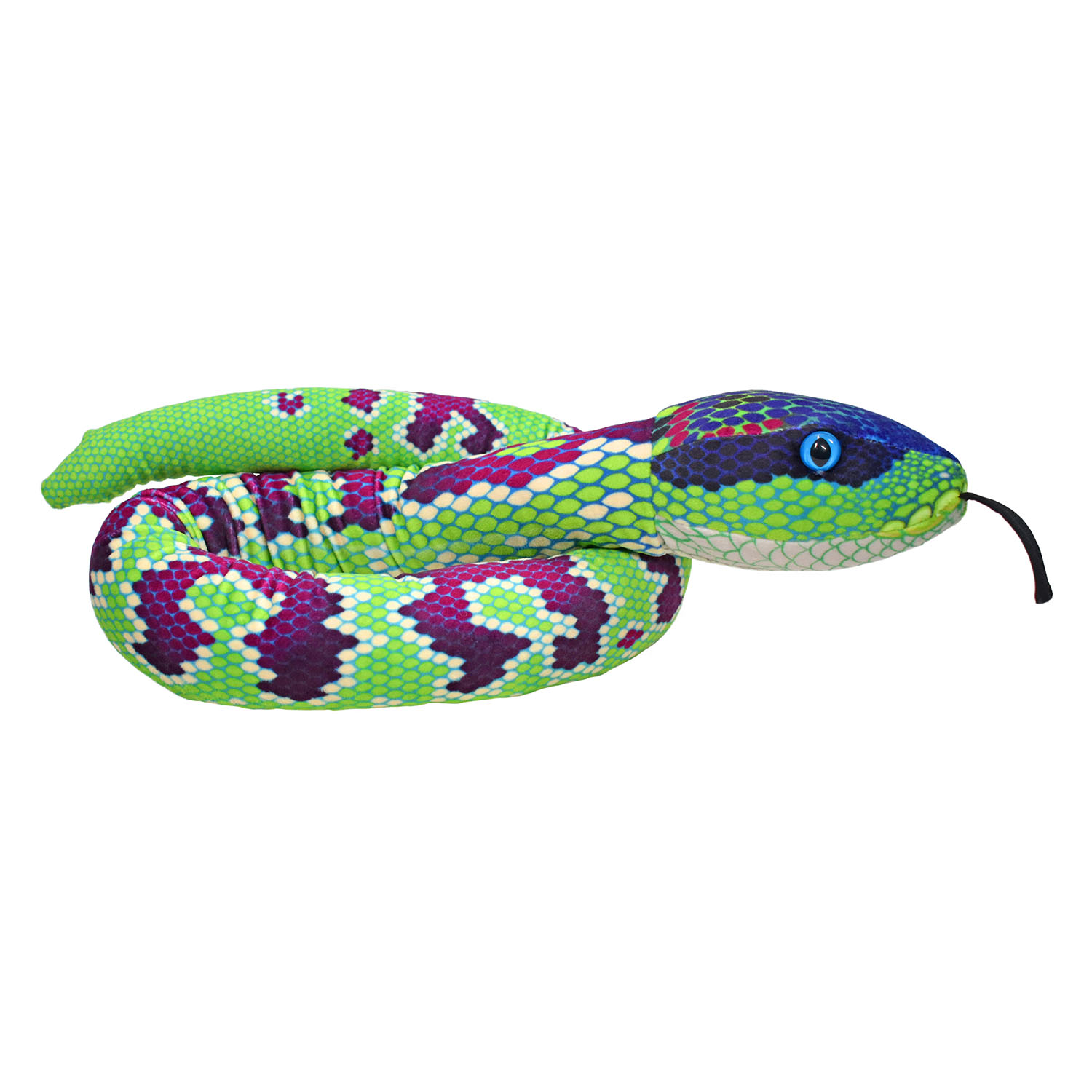 Wild Republic Yeşil Mor Yılan 137 cm 23525