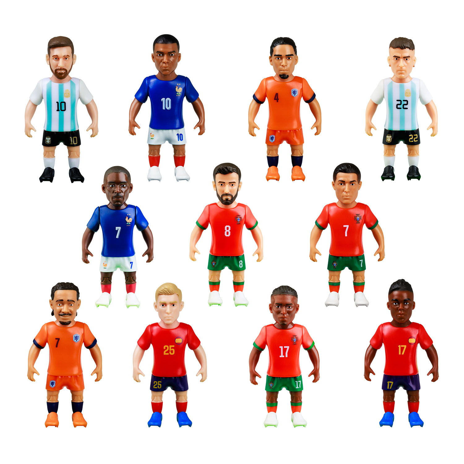 Supergoal Mundial 11' li Lüks Figür Set Model 1