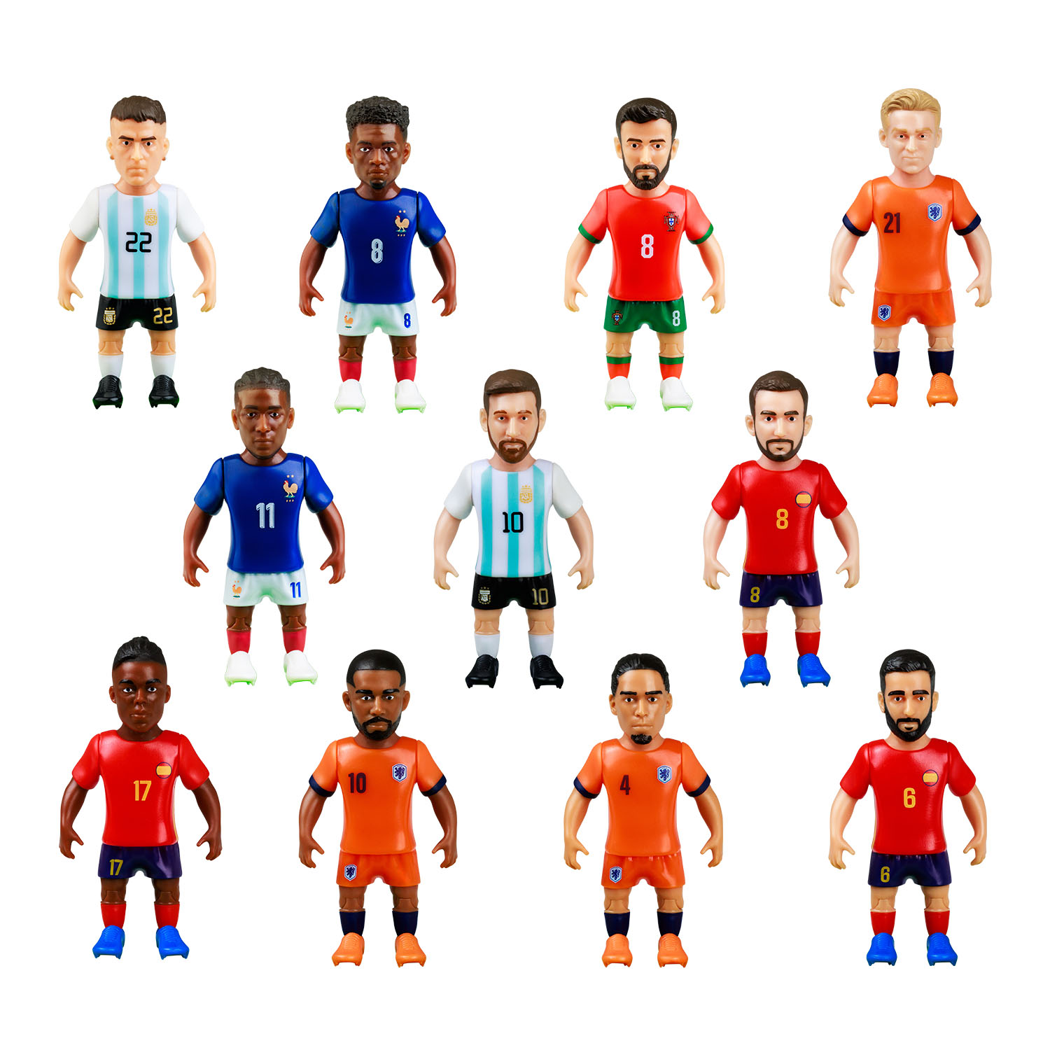 Supergoal Mundial 11' li Lüks Figür Set Model 3