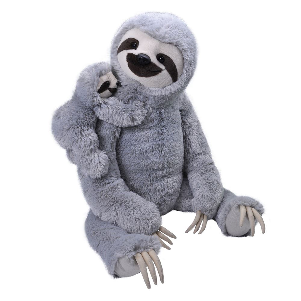 Wild Republic Jumbo Boy Yavrulu Tembel Hayvan 76 cm 24097
