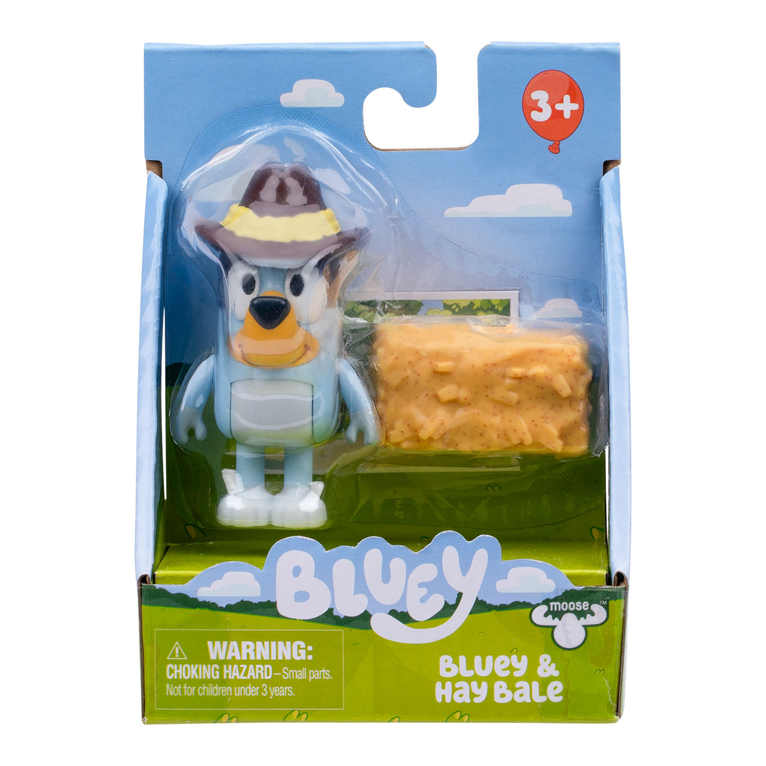 Bluey Tekli Figür ve Aksesuar Seti - Bluey ve Hay Bale 19191