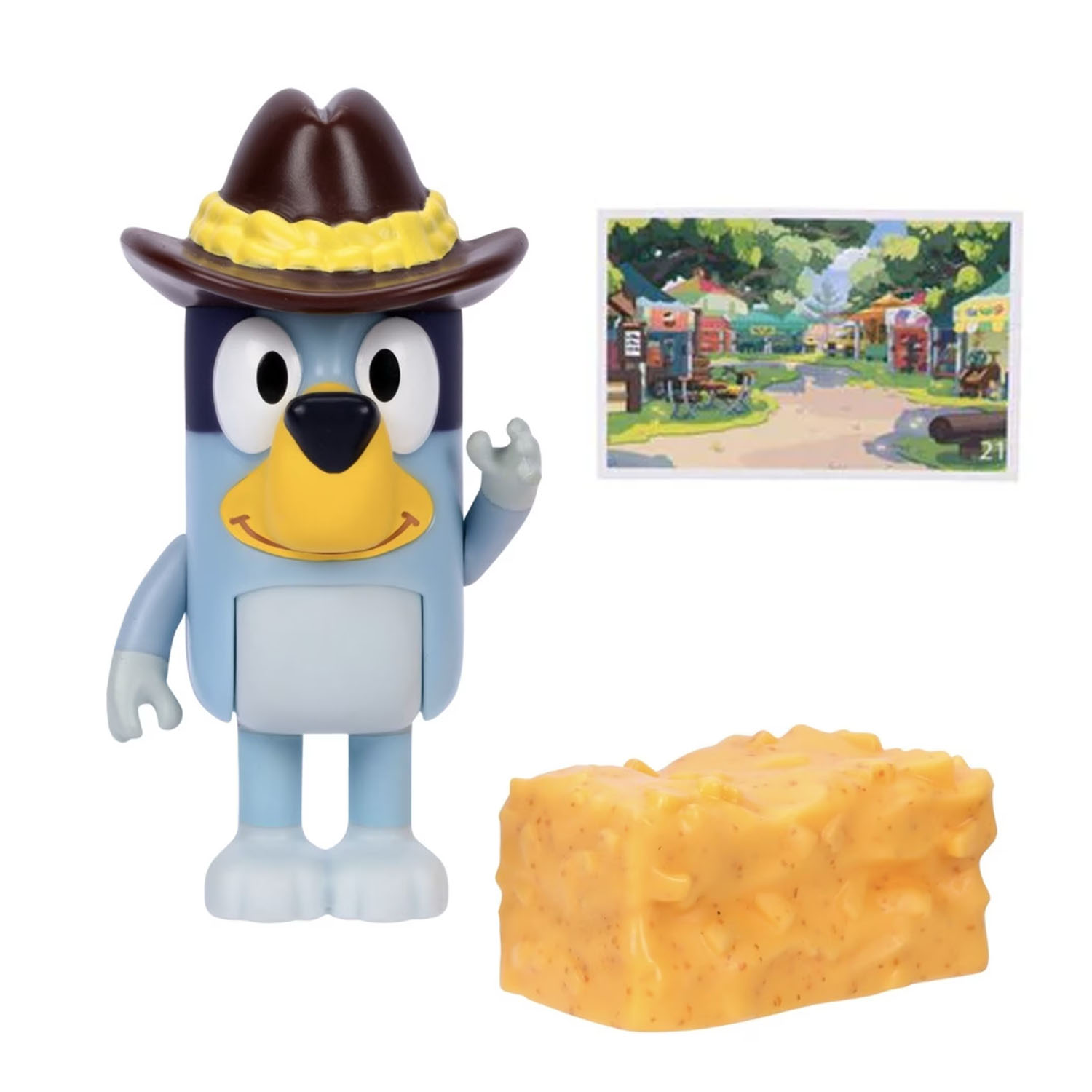 Bluey Tekli Figür ve Aksesuar Seti - Bluey ve Hay Bale 19191
