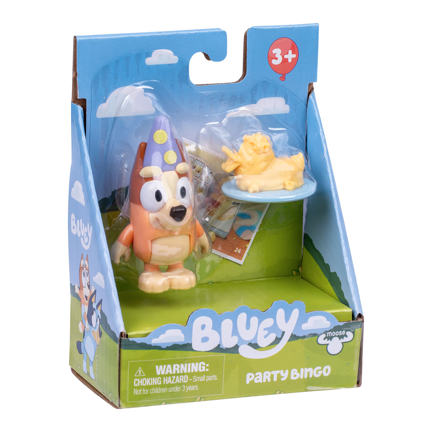 Bluey Tekli Figür ve Aksesuar Seti - Party Bingo 19191