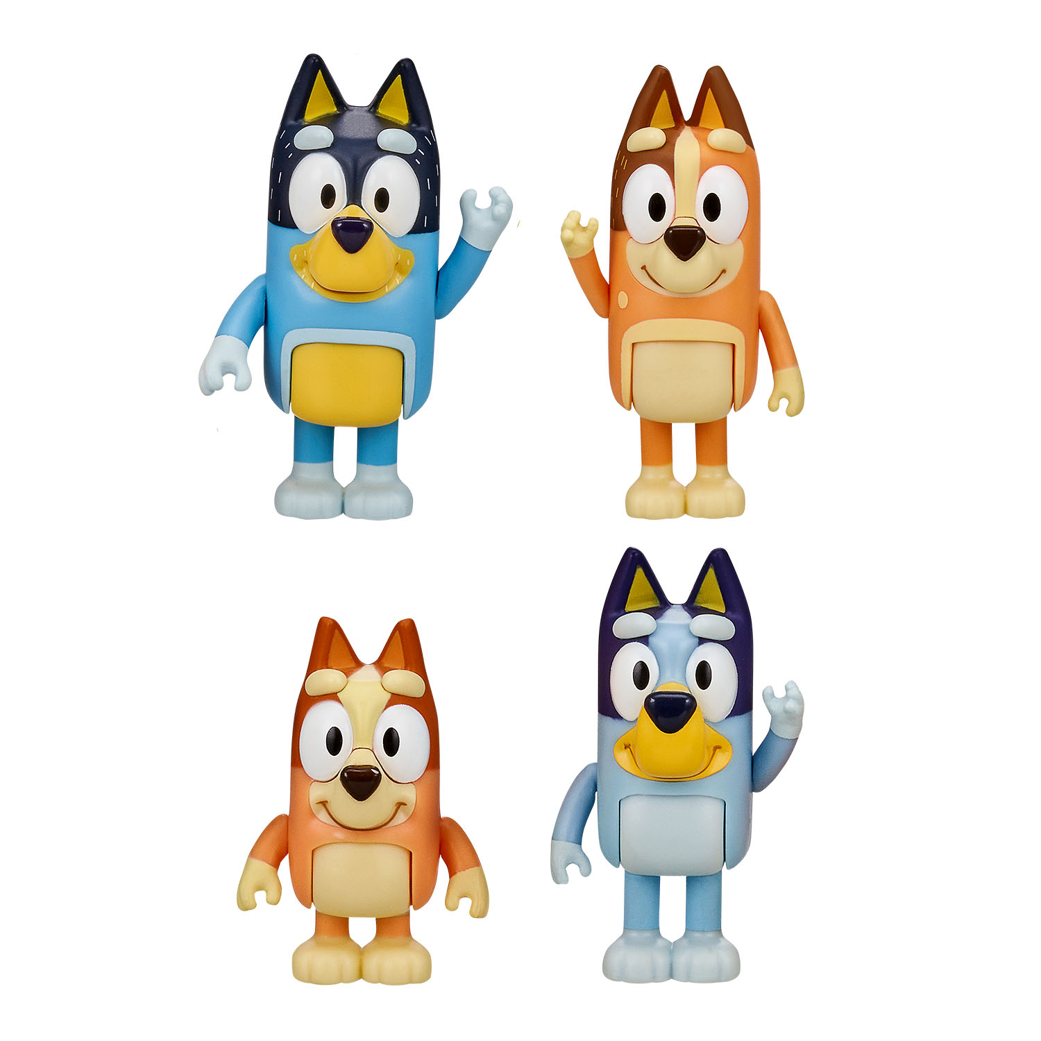 Bluey 4'lü Figür Seti - Bluey & Family 19201