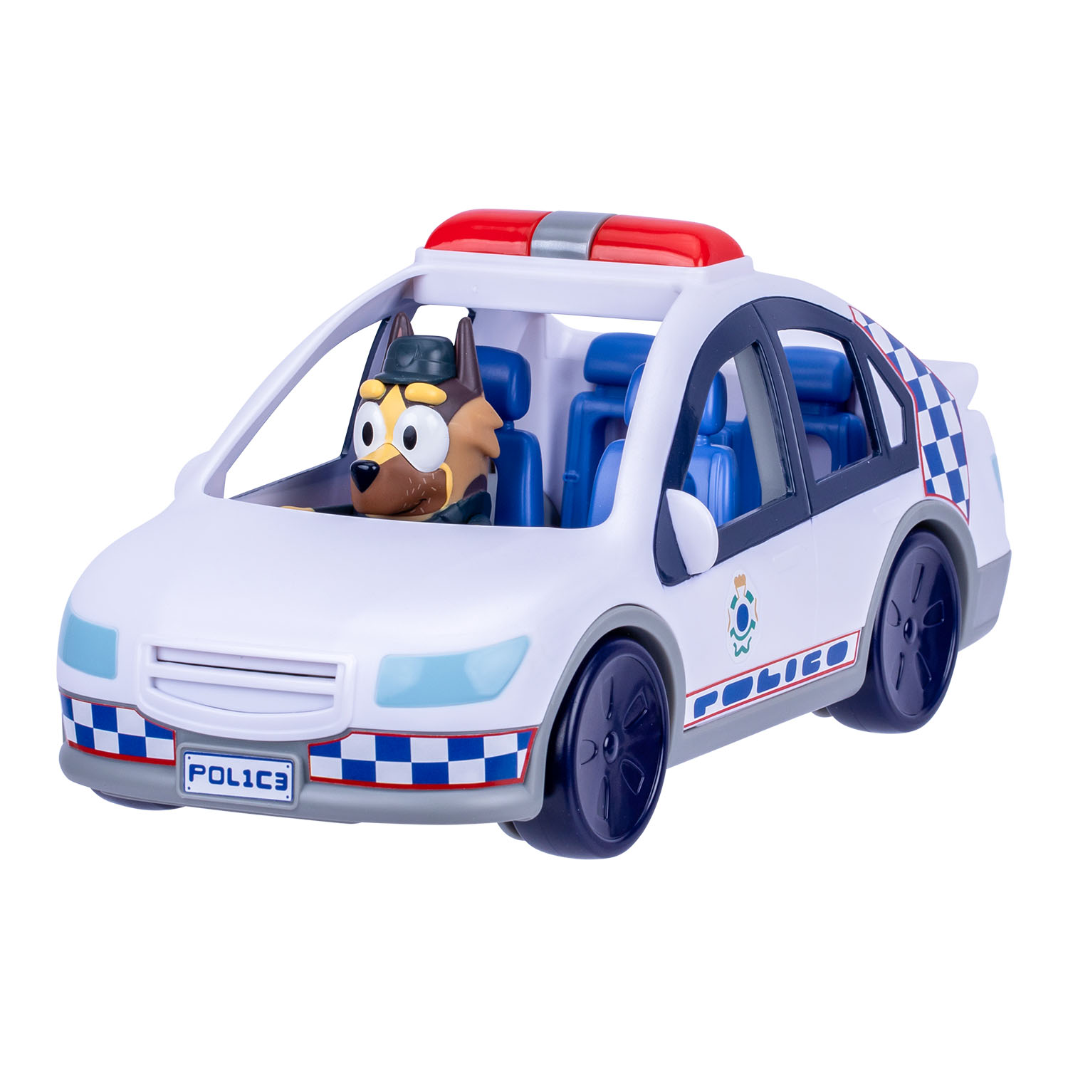 Bluey Polis Arabası Sesli ve Işıklı 1 Figür 19202