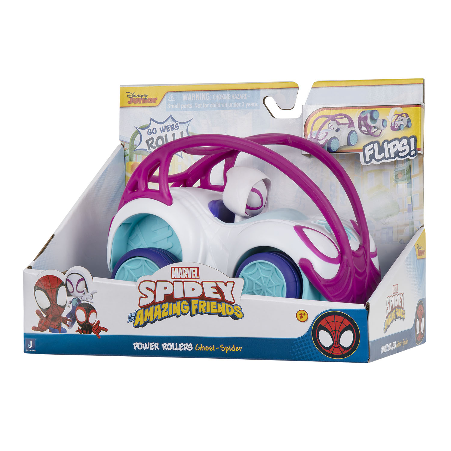 Spidey Takla Atan Çek-Bırak Arabalar - Ghost-Spider SNF0165