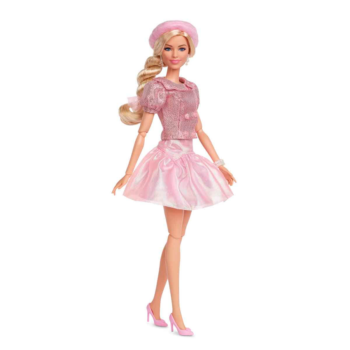 Barbie The Movie Pembe Bereli Bebek JBJ53
