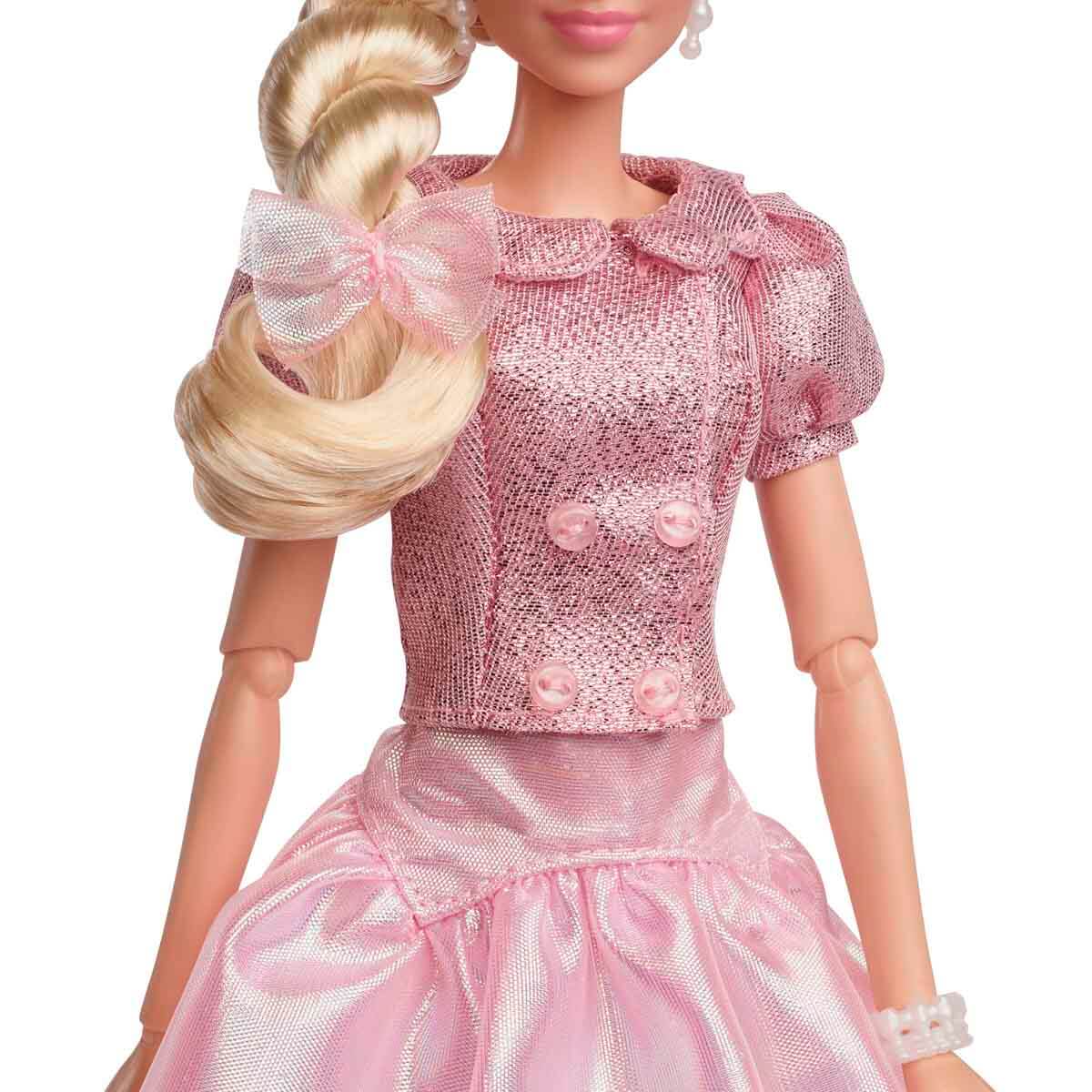 Barbie The Movie Pembe Bereli Bebek JBJ53