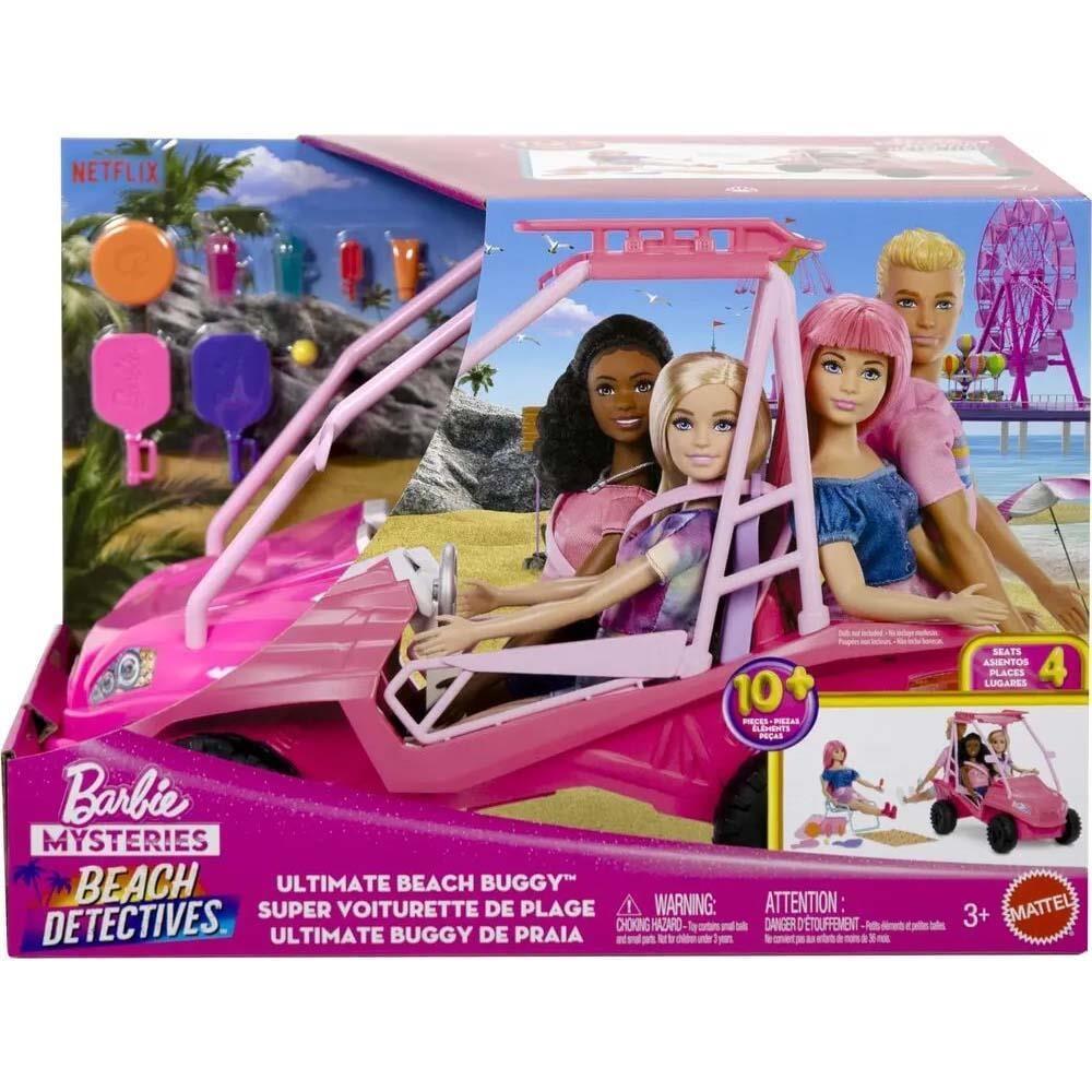 Barbie Mysteries Plaj Dedektifleri Plaj Arabası JFV68