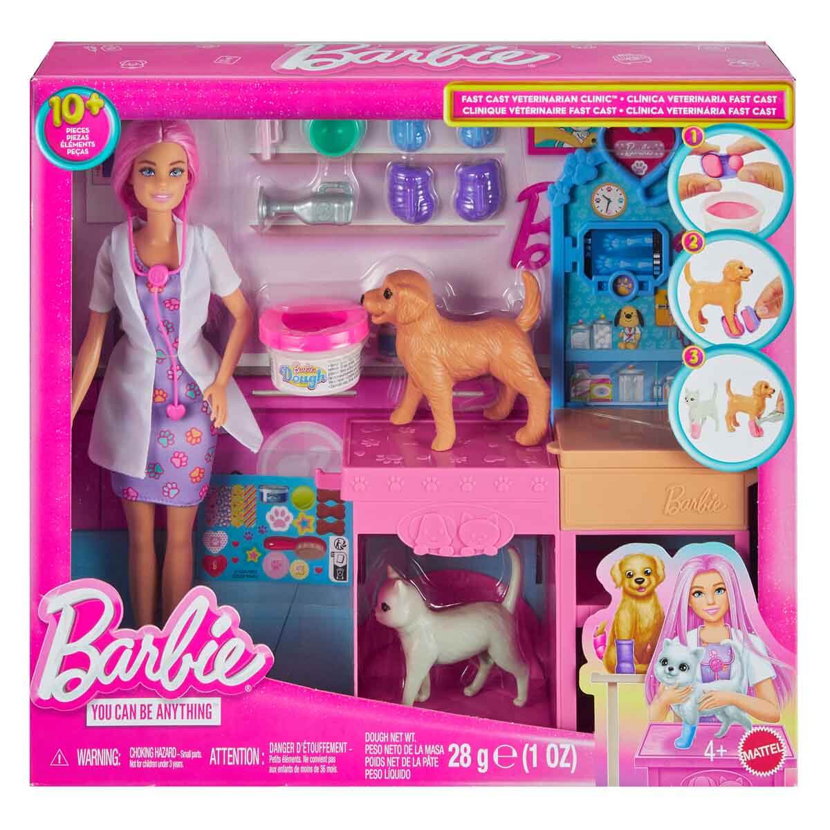 Barbie'nin Veteriner Kliniği Oyun Seti JFX93