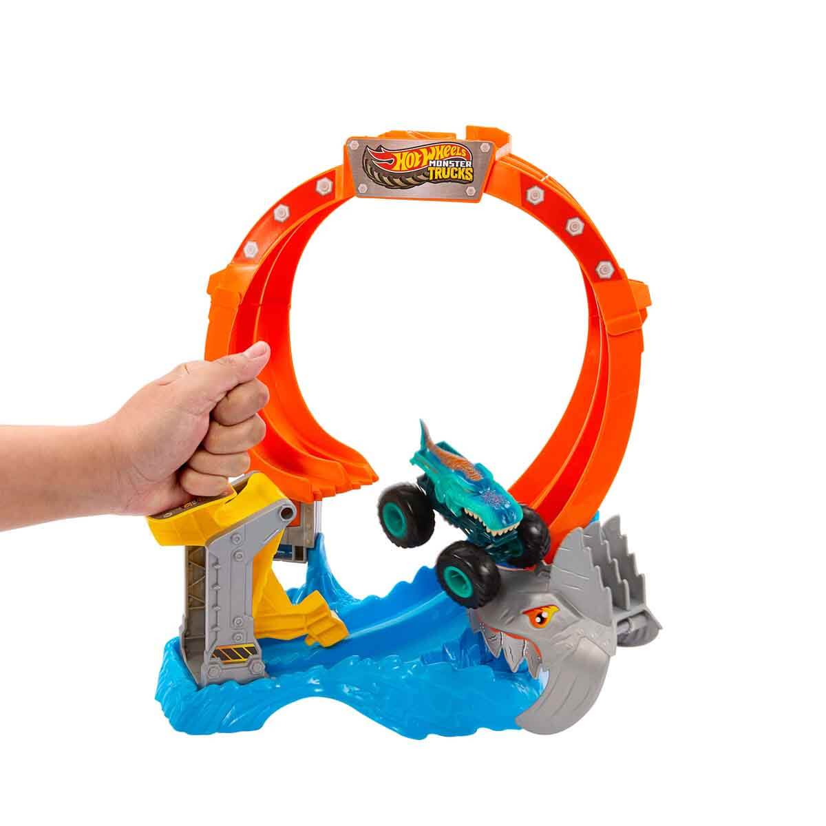 HW Monster Trucks Köpekbalığı Oyun Seti JFR08