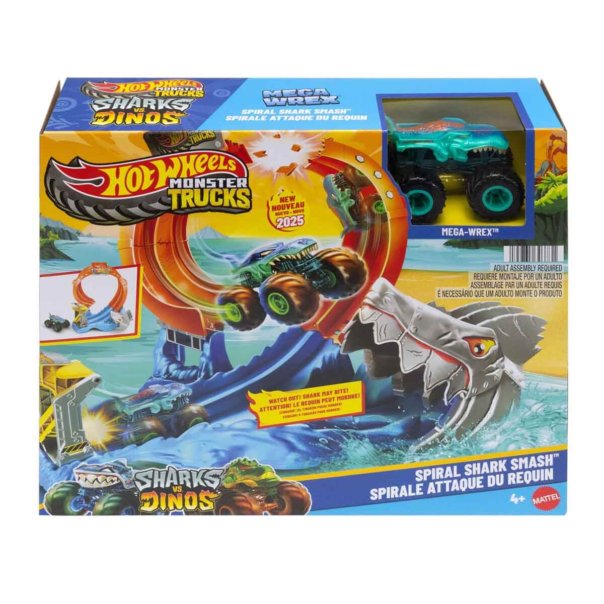 HW Monster Trucks Köpekbalığı Oyun Seti JFR08