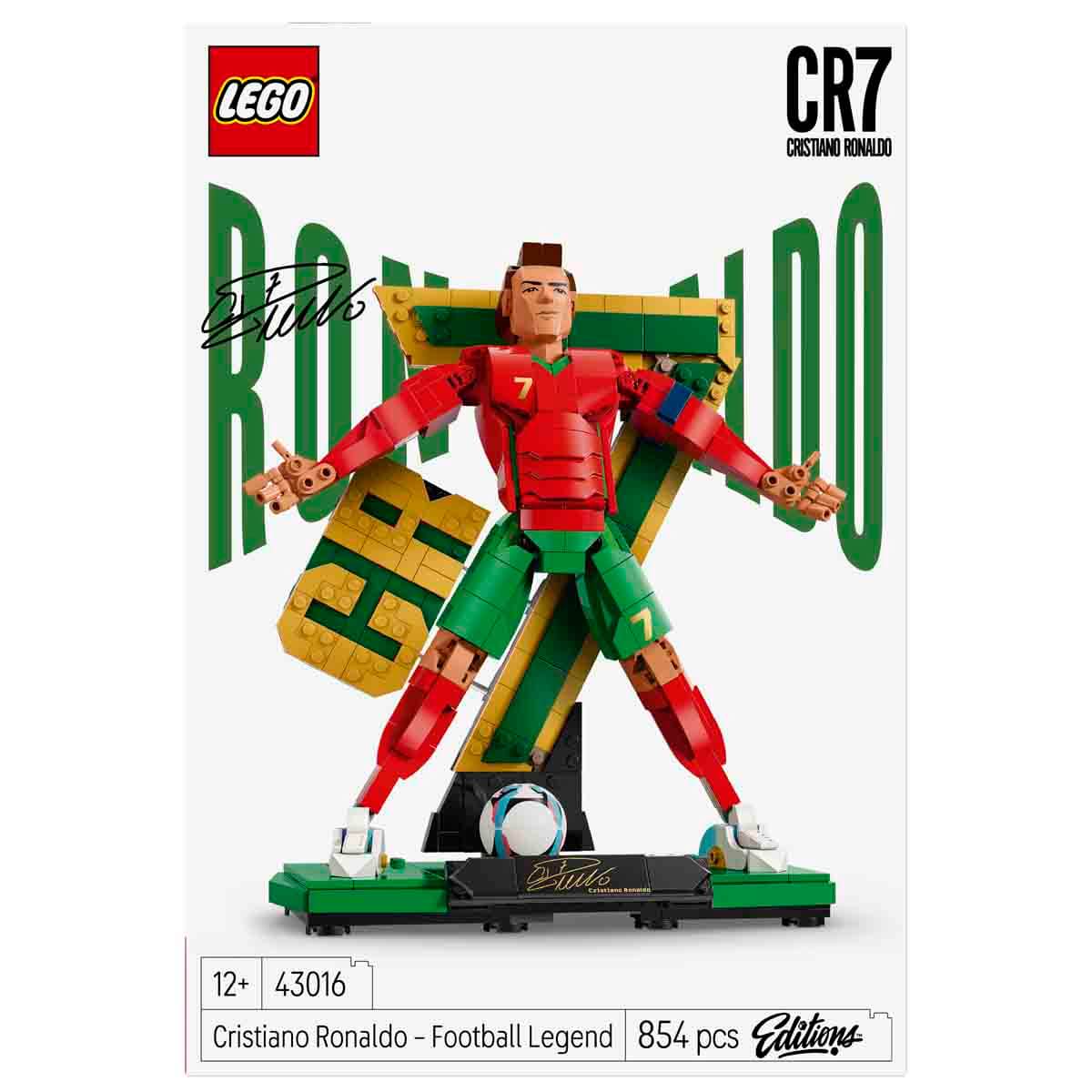 LEGO Editions Cristiano Ronaldo – Futbol Efsanesi 43016