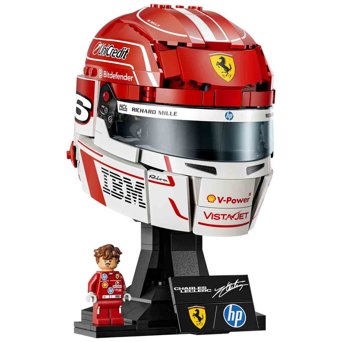 LEGO Editions Scuderia Ferrari HP Charles Leclerc Kaskı 43014
