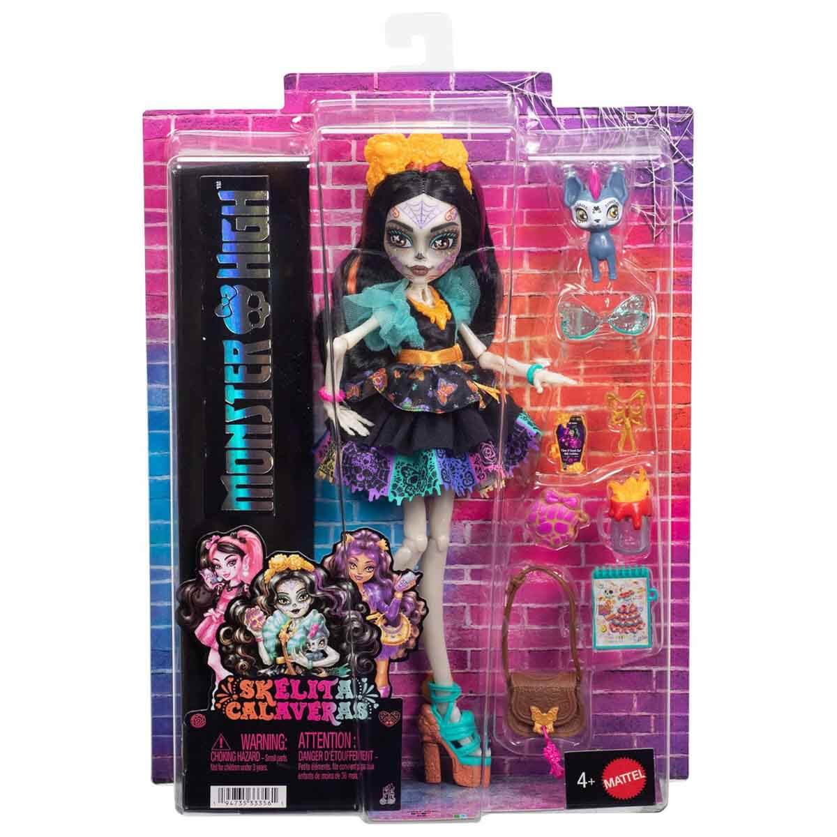 Monster High Skelita Calaveras Bebek JHK34