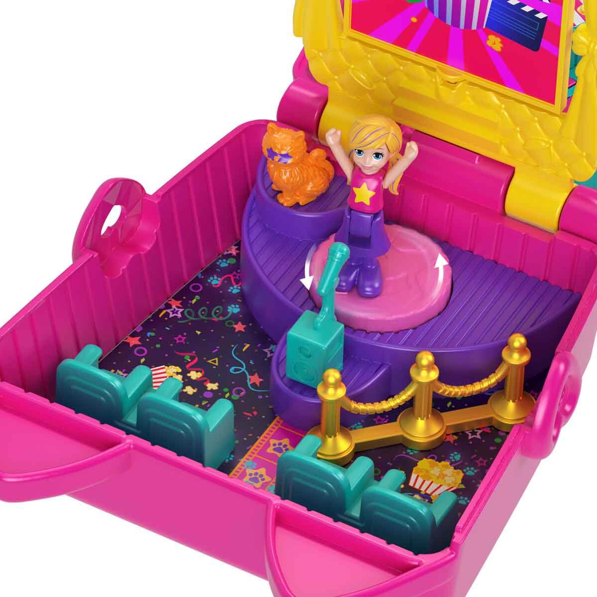 Polly Pocket Kedicik Sineması Mini Oyun Seti JFV01