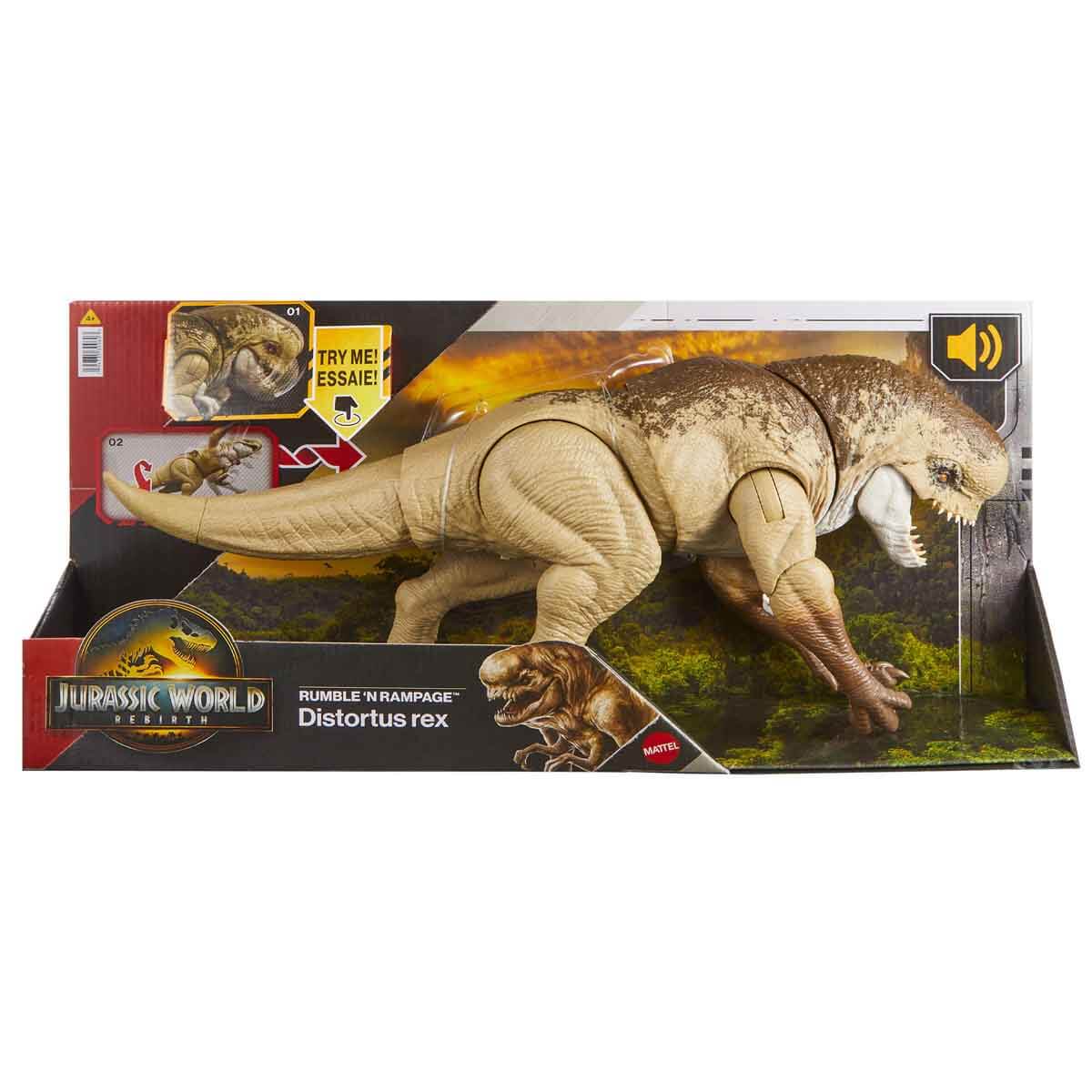 Jurassic World Sesli Distortus Rex Figürü 50 cm JGB58