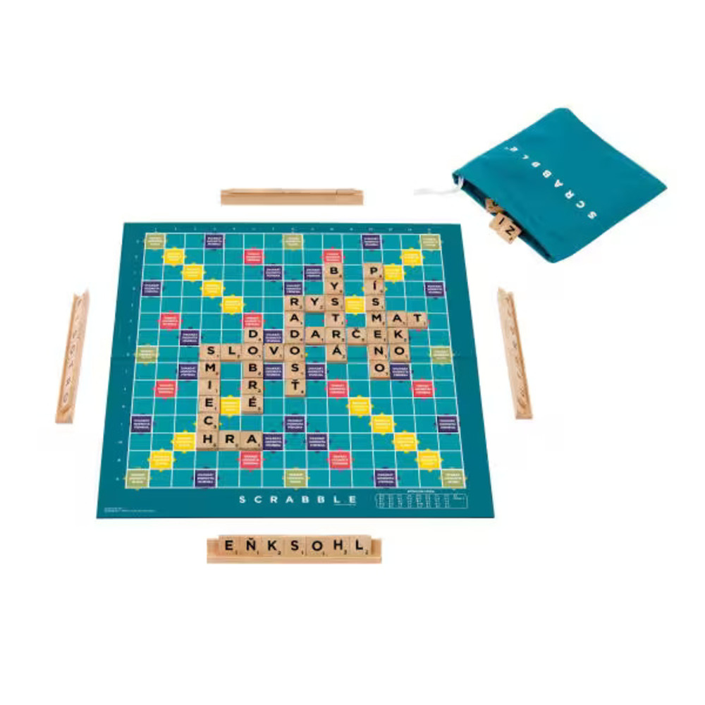 Scrabble Orijinal Ahşap İkisi Bir Arada Türkçe JLJ64