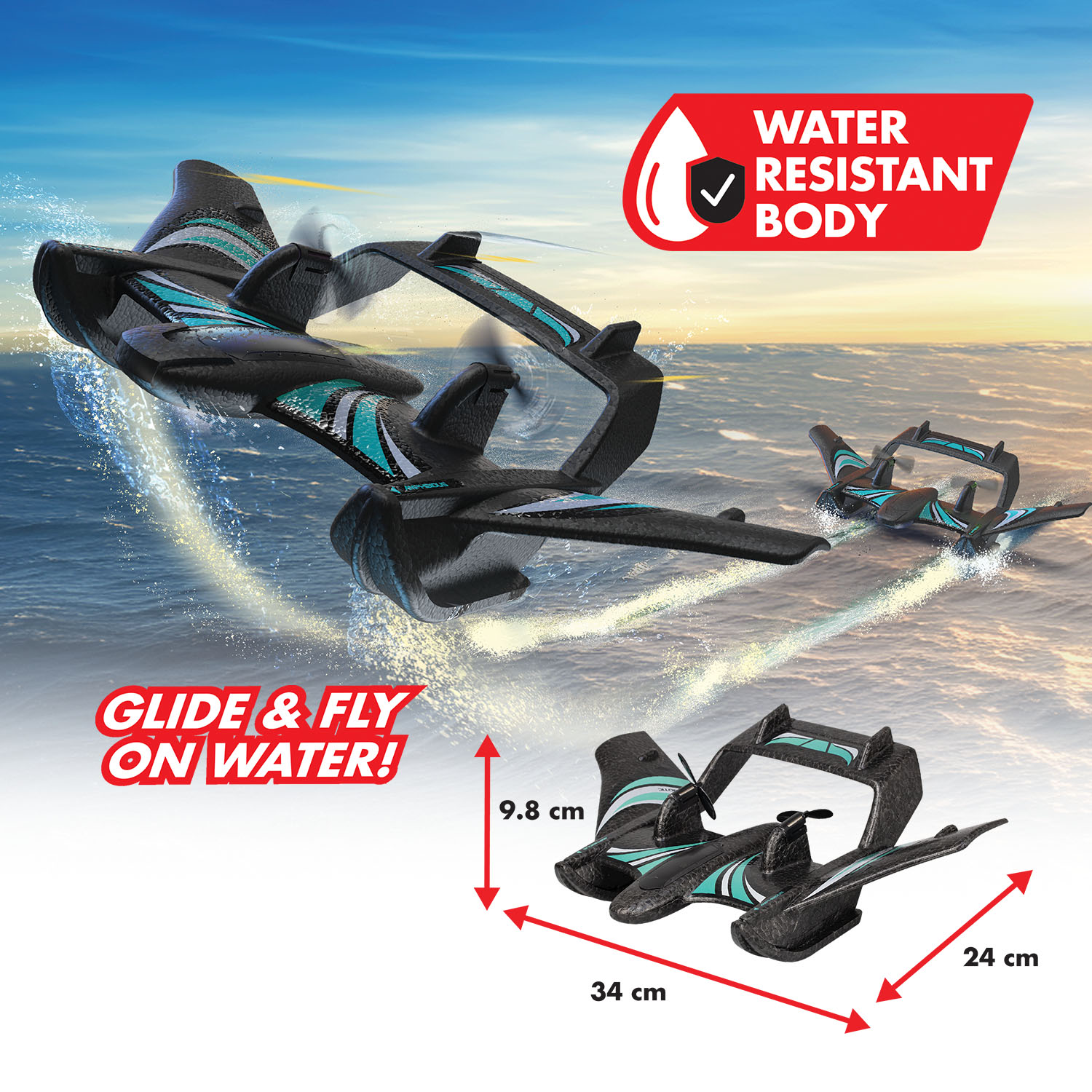 Silverlit Flybotic Aqua Wingz Uçak 84498